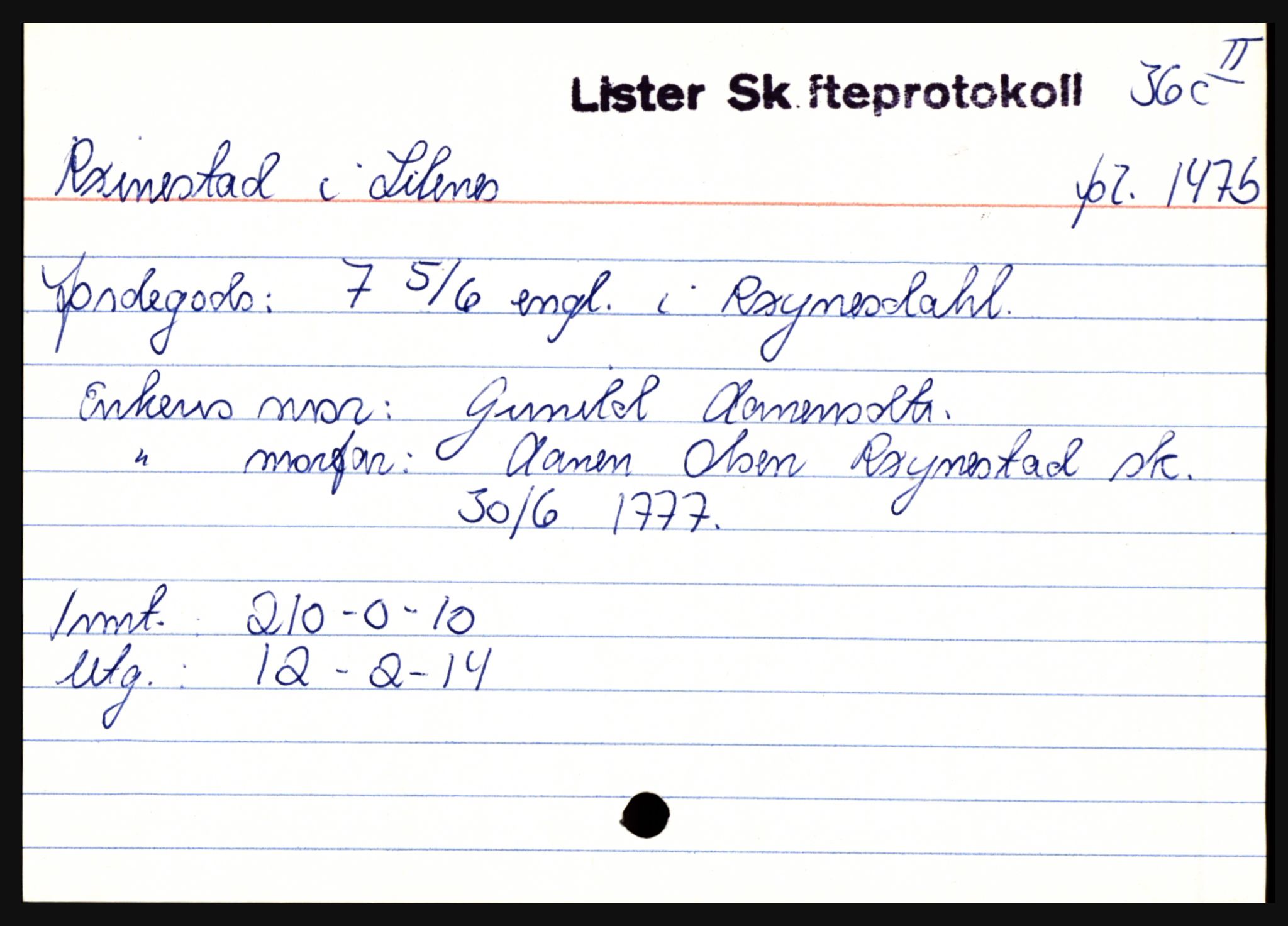 Lister sorenskriveri, AV/SAK-1221-0003/H, p. 31663