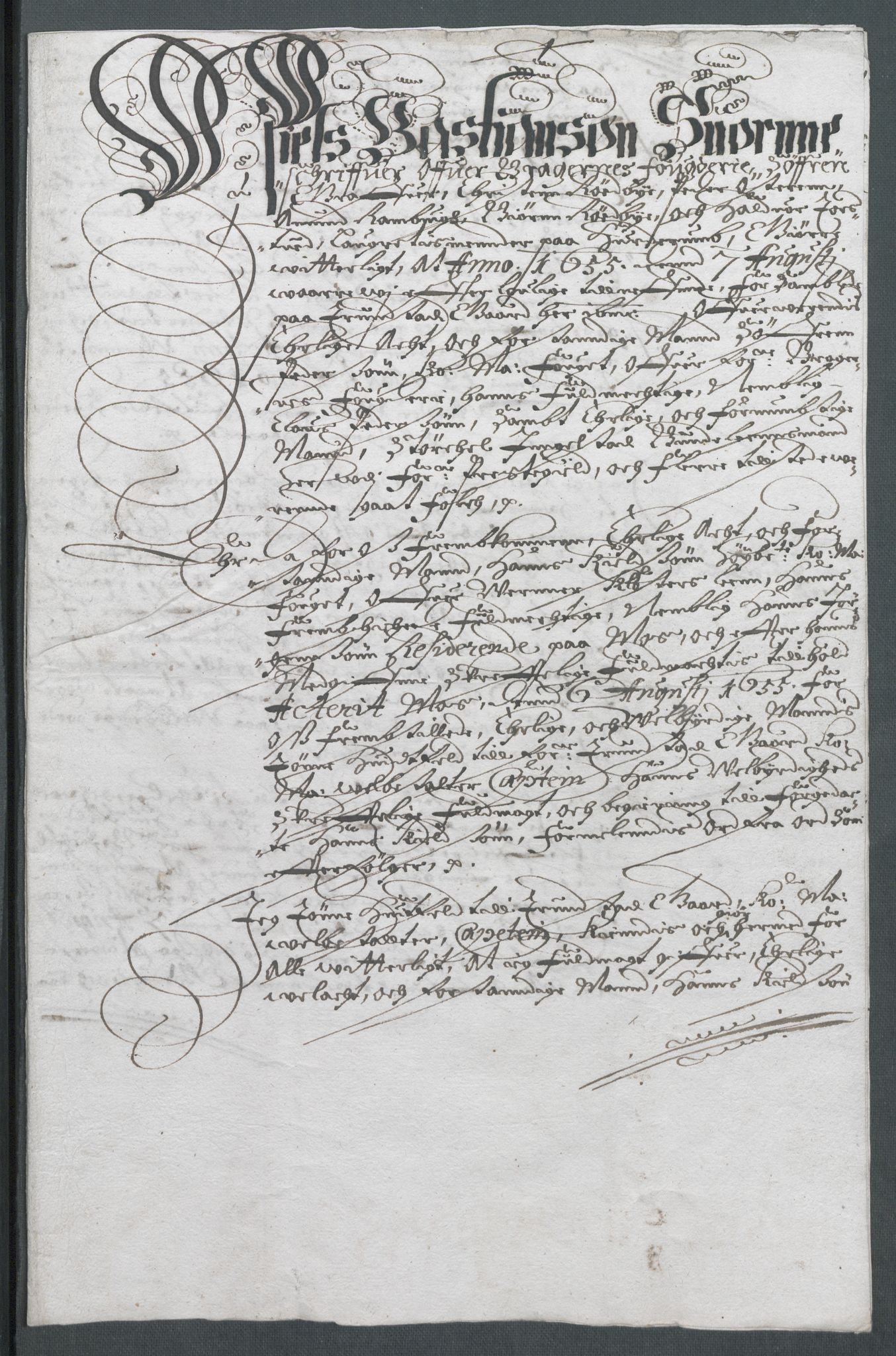 Riksarkivets diplomsamling, AV/RA-EA-5965/F02/L0166: Dokumenter, 1654-1656, p. 143