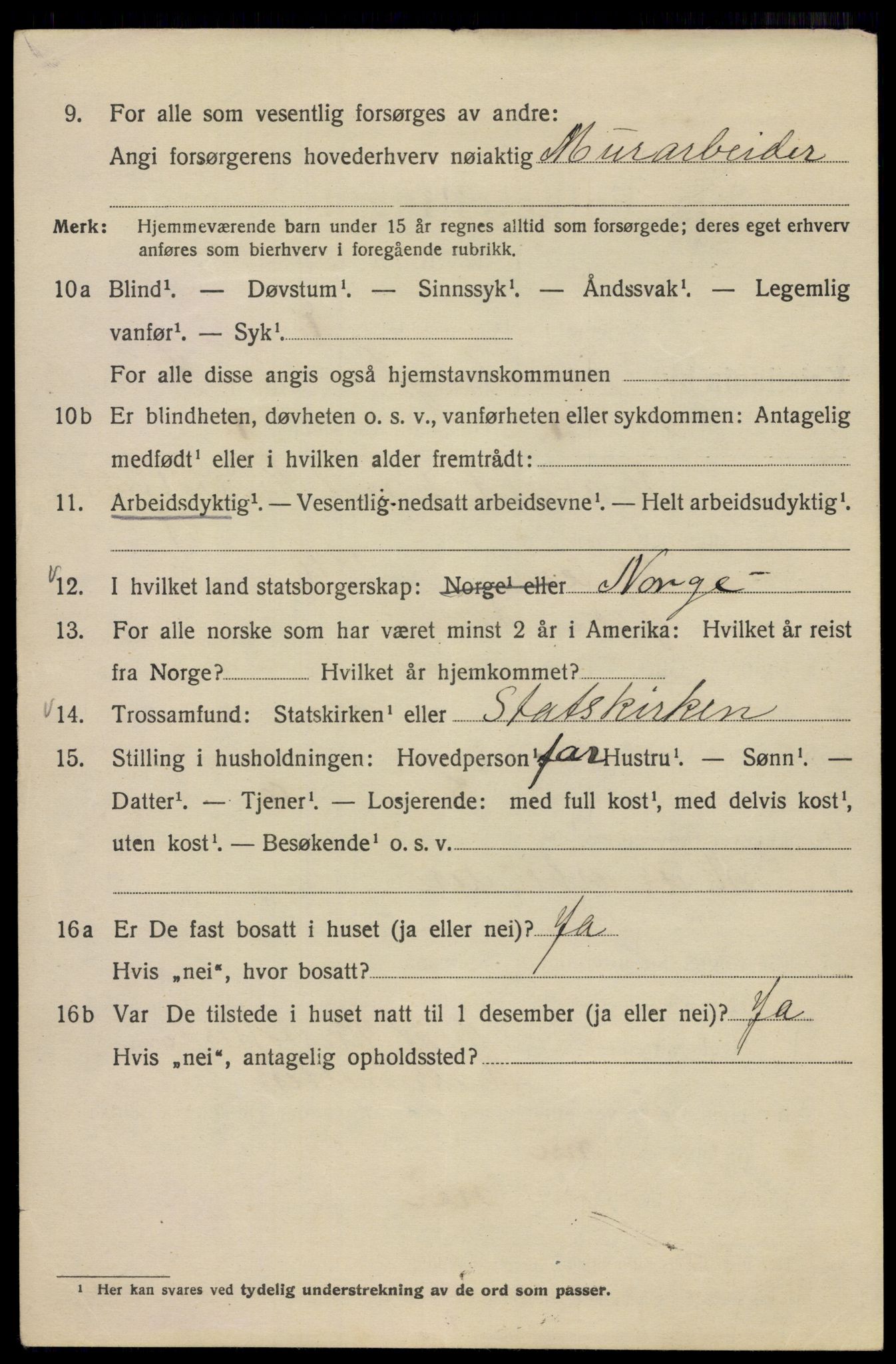 SAO, 1920 census for Kristiania, 1920, p. 204234