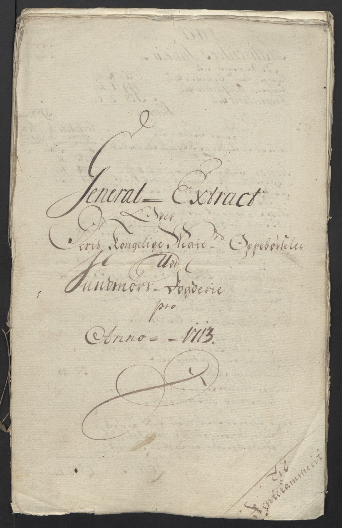 Rentekammeret inntil 1814, Reviderte regnskaper, Fogderegnskap, RA/EA-4092/R54/L3565: Fogderegnskap Sunnmøre, 1712-1713, p. 316