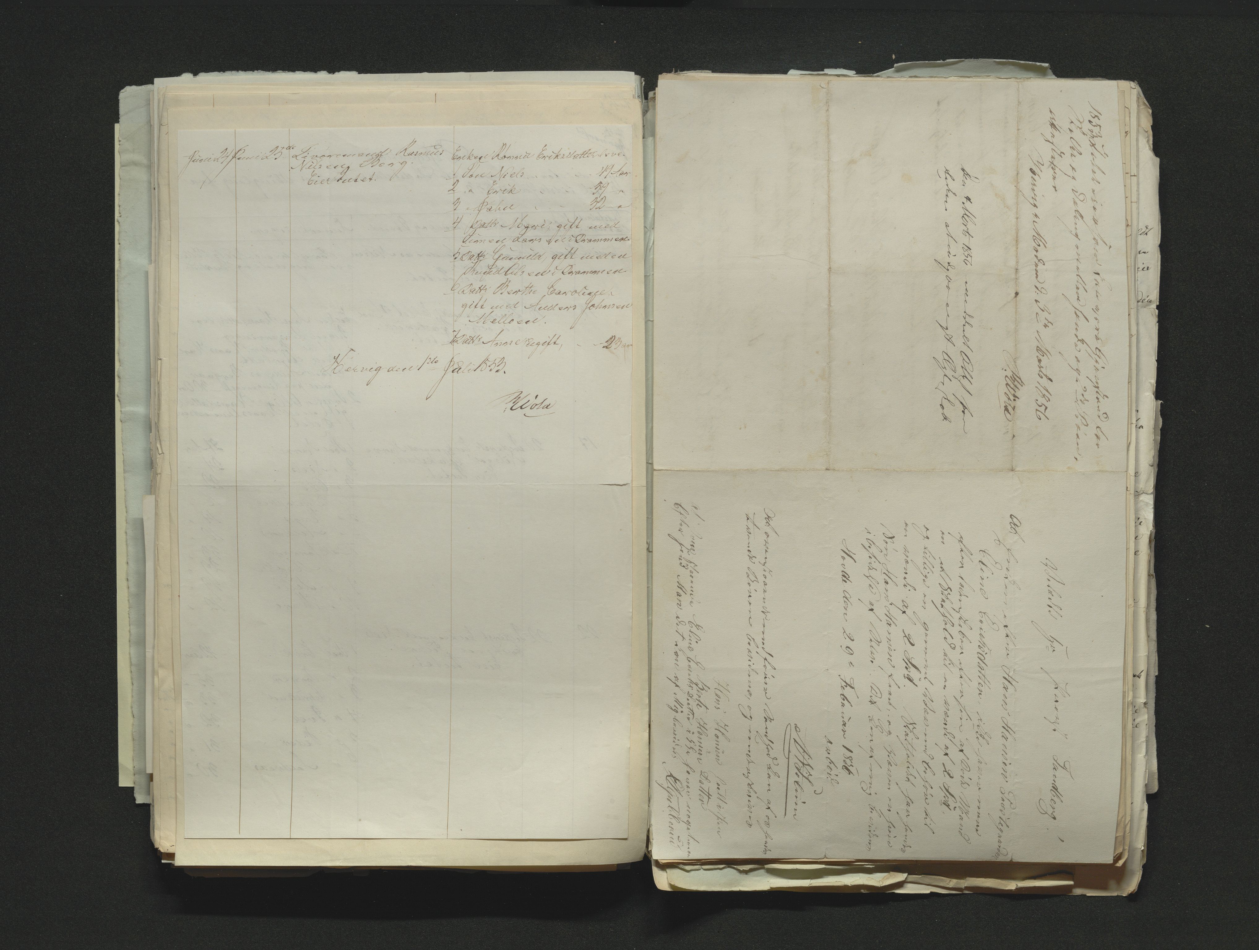 Eiker, Modum og Sigdal sorenskriveri, AV/SAKO-A-123/H/Ha/Hab/L0008: Dødsfallsmeldinger, 1850-1853