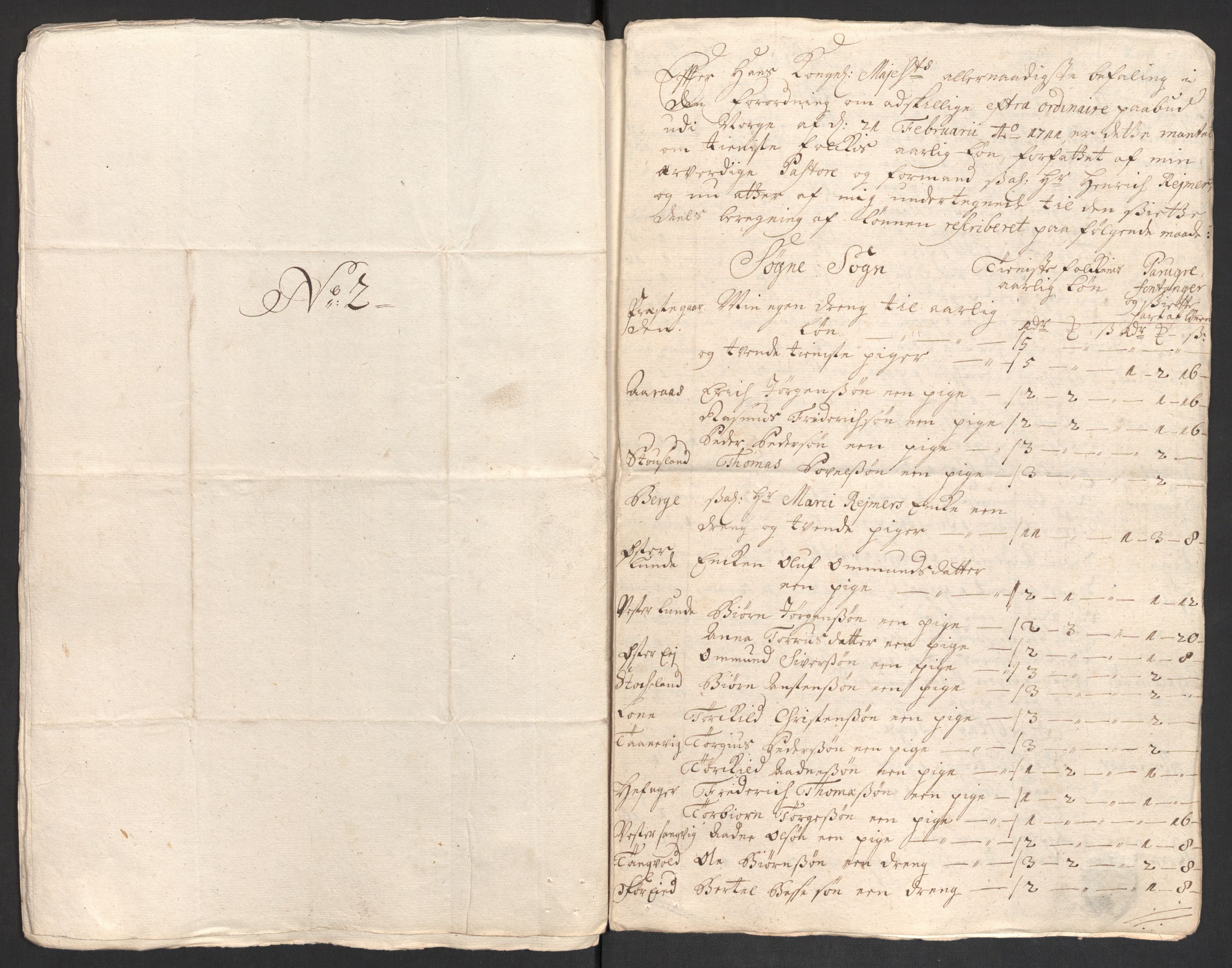 Rentekammeret inntil 1814, Reviderte regnskaper, Fogderegnskap, AV/RA-EA-4092/R43/L2554: Fogderegnskap Lista og Mandal, 1711, p. 548