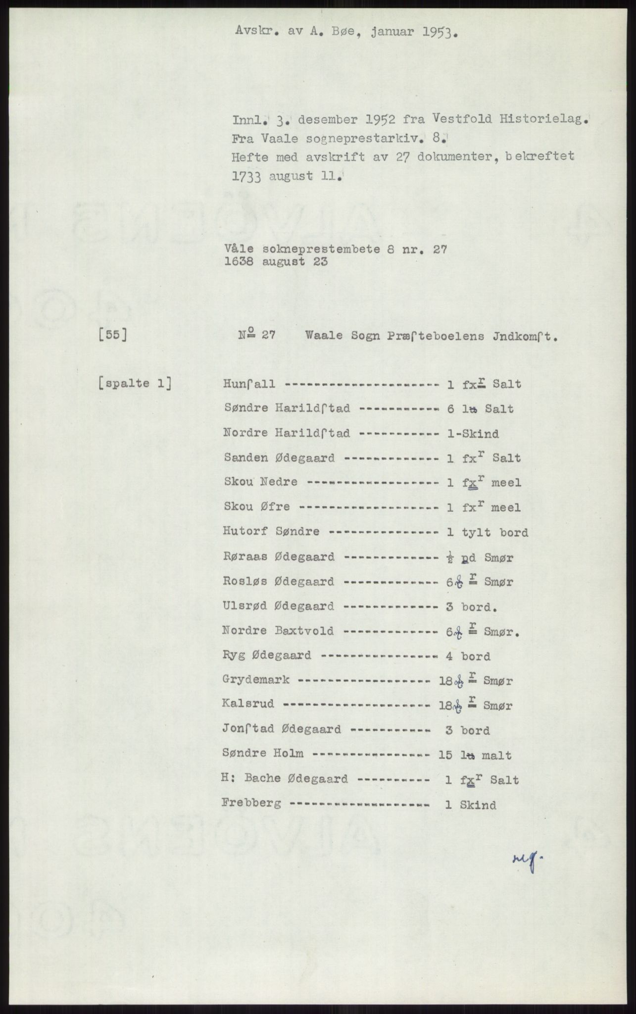 Samlinger til kildeutgivelse, Diplomavskriftsamlingen, AV/RA-EA-4053/H/Ha, p. 1186