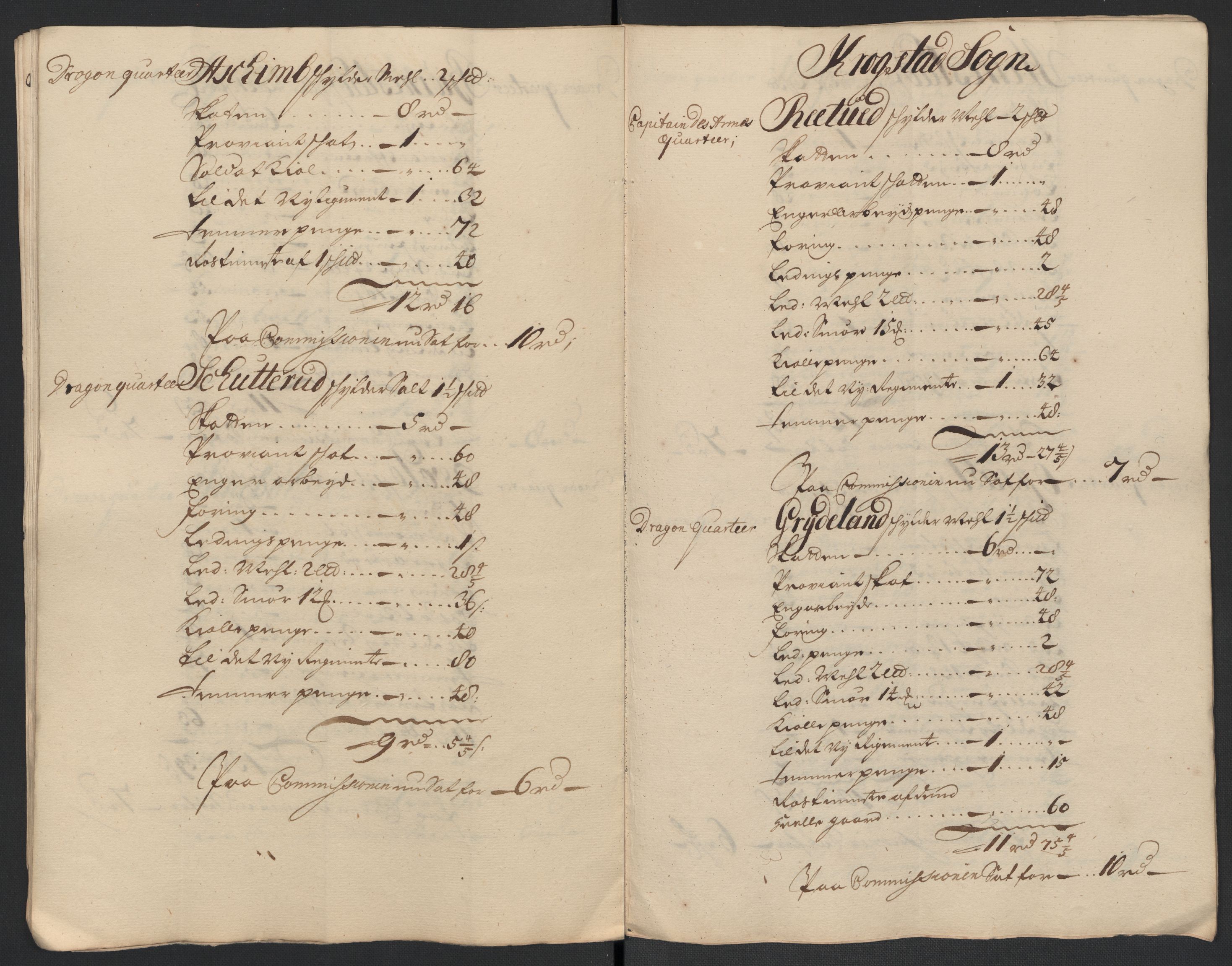 Rentekammeret inntil 1814, Reviderte regnskaper, Fogderegnskap, AV/RA-EA-4092/R10/L0440: Fogderegnskap Aker og Follo, 1696-1697, p. 412