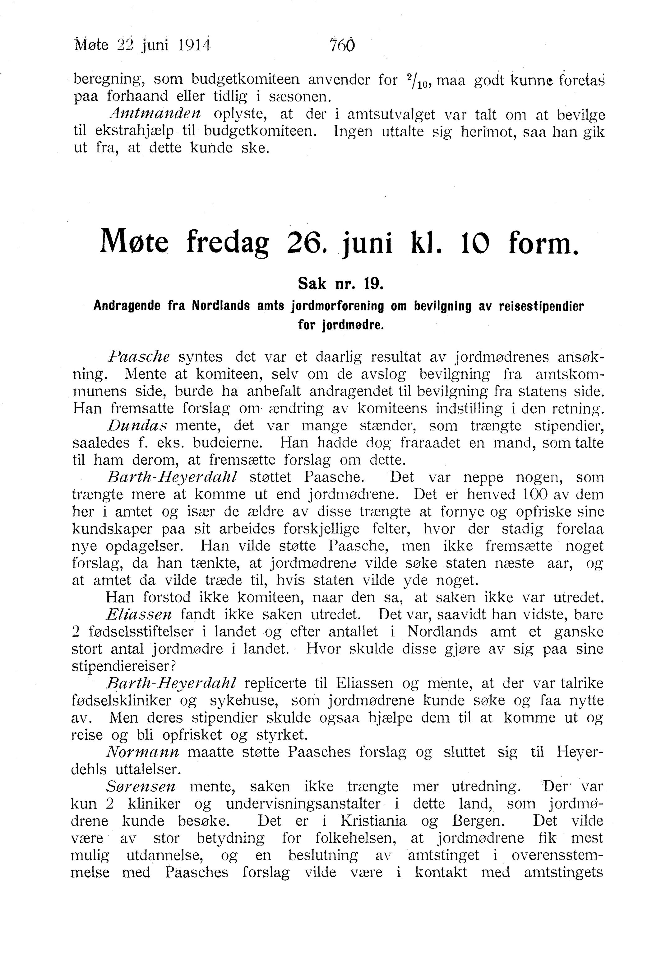 Nordland Fylkeskommune. Fylkestinget, AIN/NFK-17/176/A/Ac/L0037: Fylkestingsforhandlinger 1914, 1914, p. 760