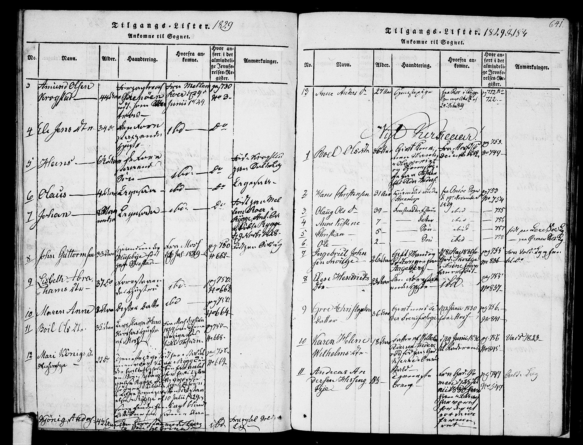 Råde prestekontor kirkebøker, SAO/A-2009/F/Fa/L0004: Parish register (official) no. 4, 1814-1830, p. 640-641