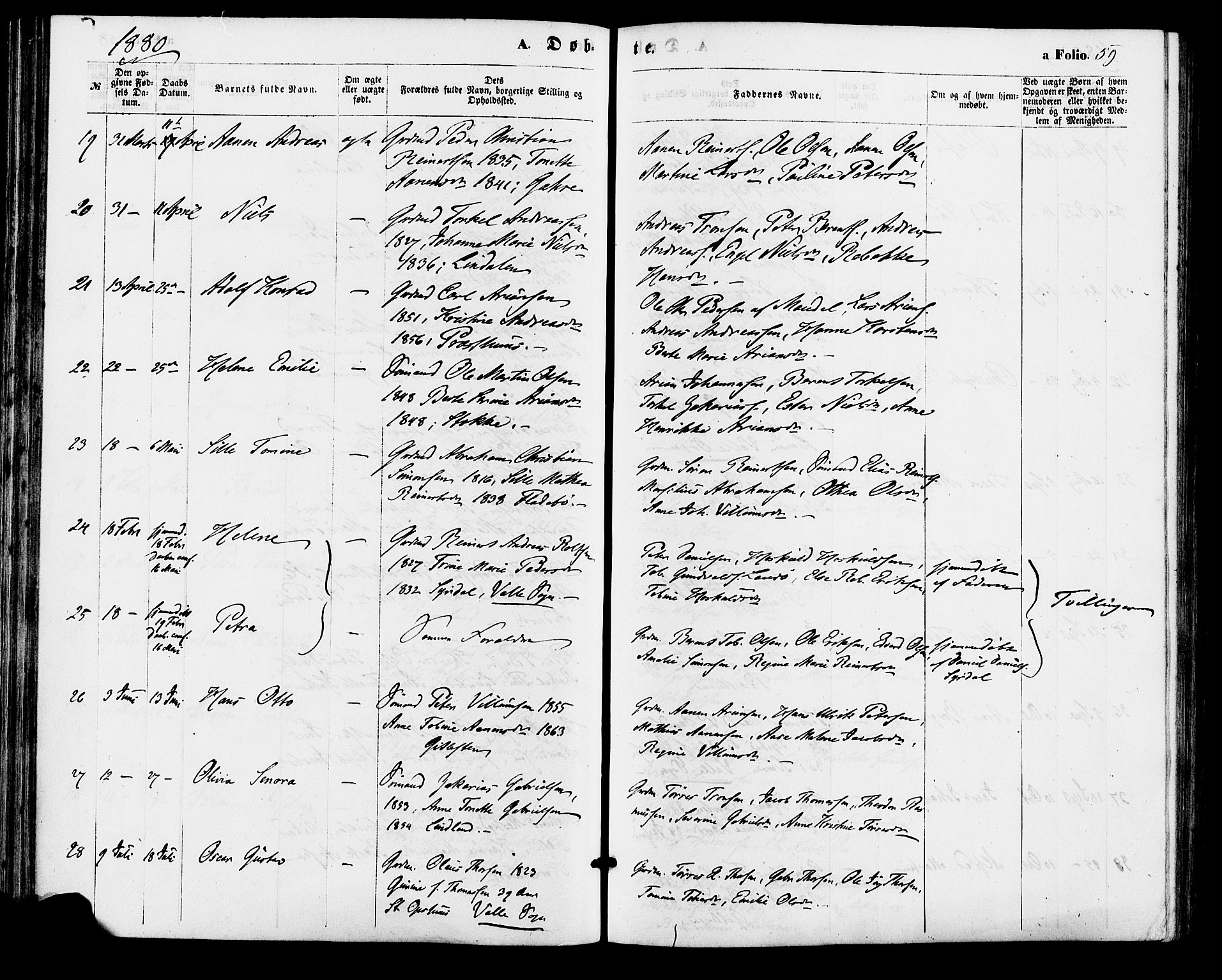 Sør-Audnedal sokneprestkontor, SAK/1111-0039/F/Fa/Faa/L0003: Parish register (official) no. A 3, 1868-1883, p. 59