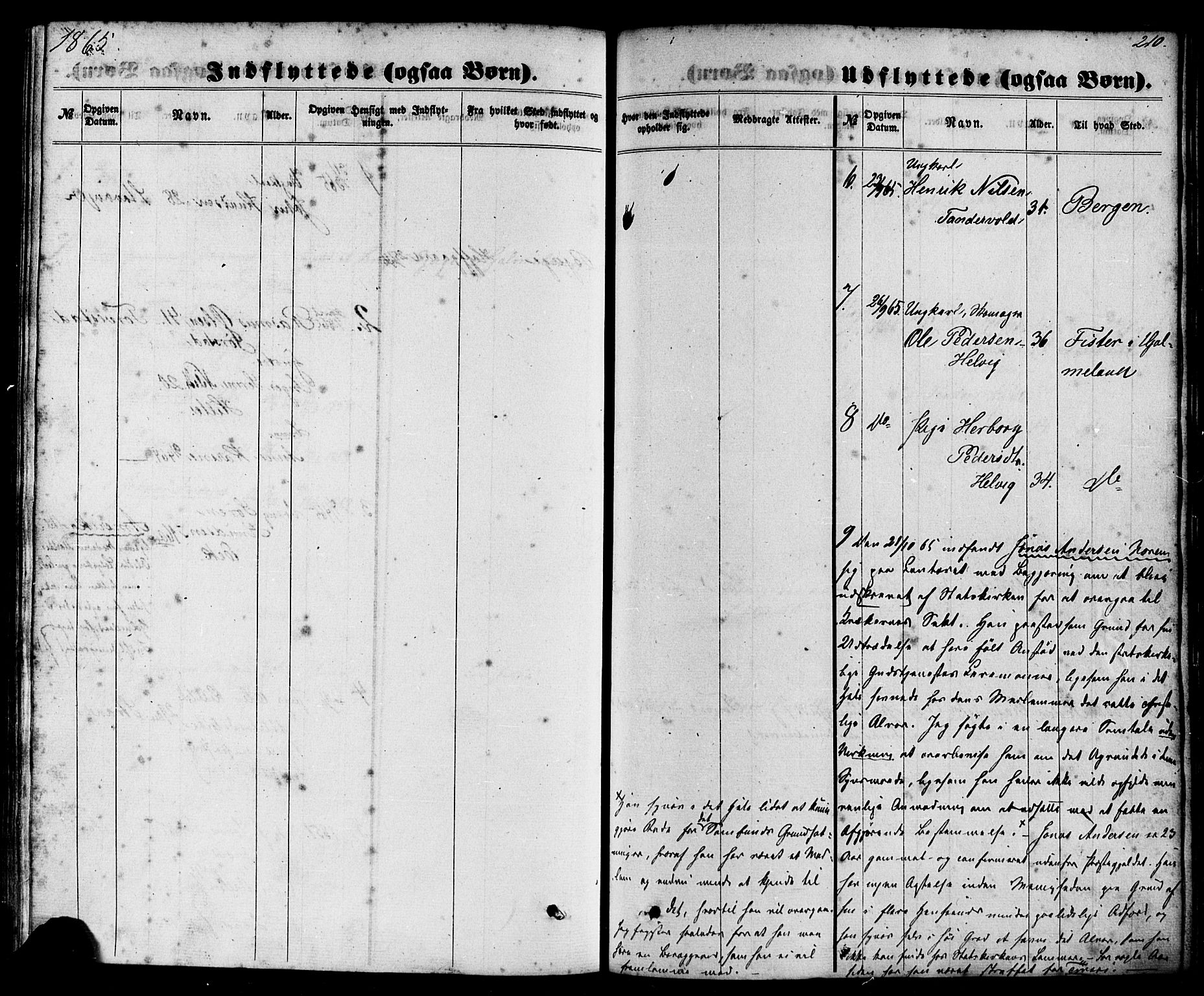 Nedstrand sokneprestkontor, AV/SAST-A-101841/01/IV: Parish register (official) no. A 10, 1861-1887, p. 210