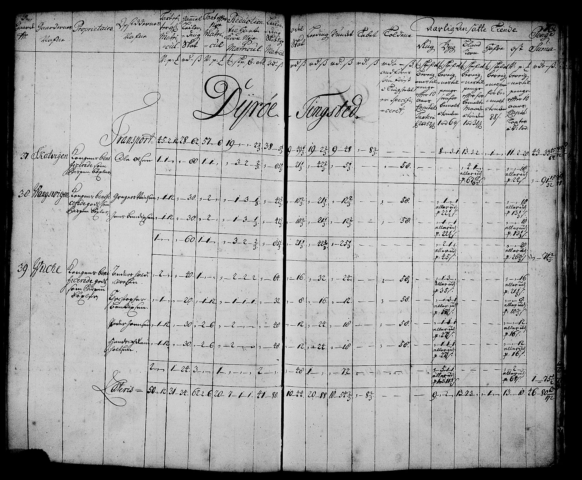 Rentekammeret inntil 1814, Realistisk ordnet avdeling, AV/RA-EA-4070/N/Nb/Nbf/L0179: Senja matrikkelprotokoll, 1723, p. 82
