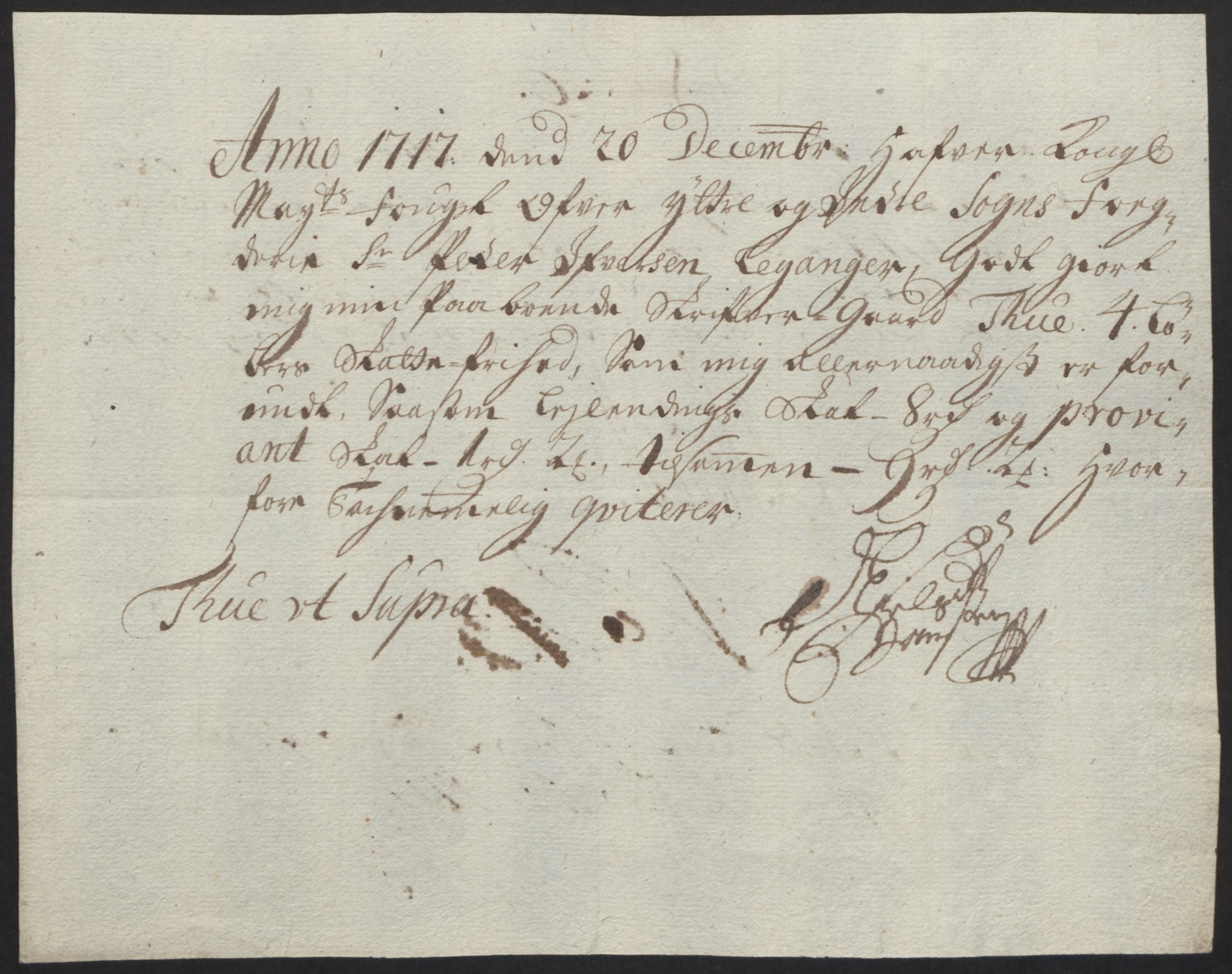 Rentekammeret inntil 1814, Reviderte regnskaper, Fogderegnskap, AV/RA-EA-4092/R52/L3321: Fogderegnskap Sogn, 1717-1718, p. 162