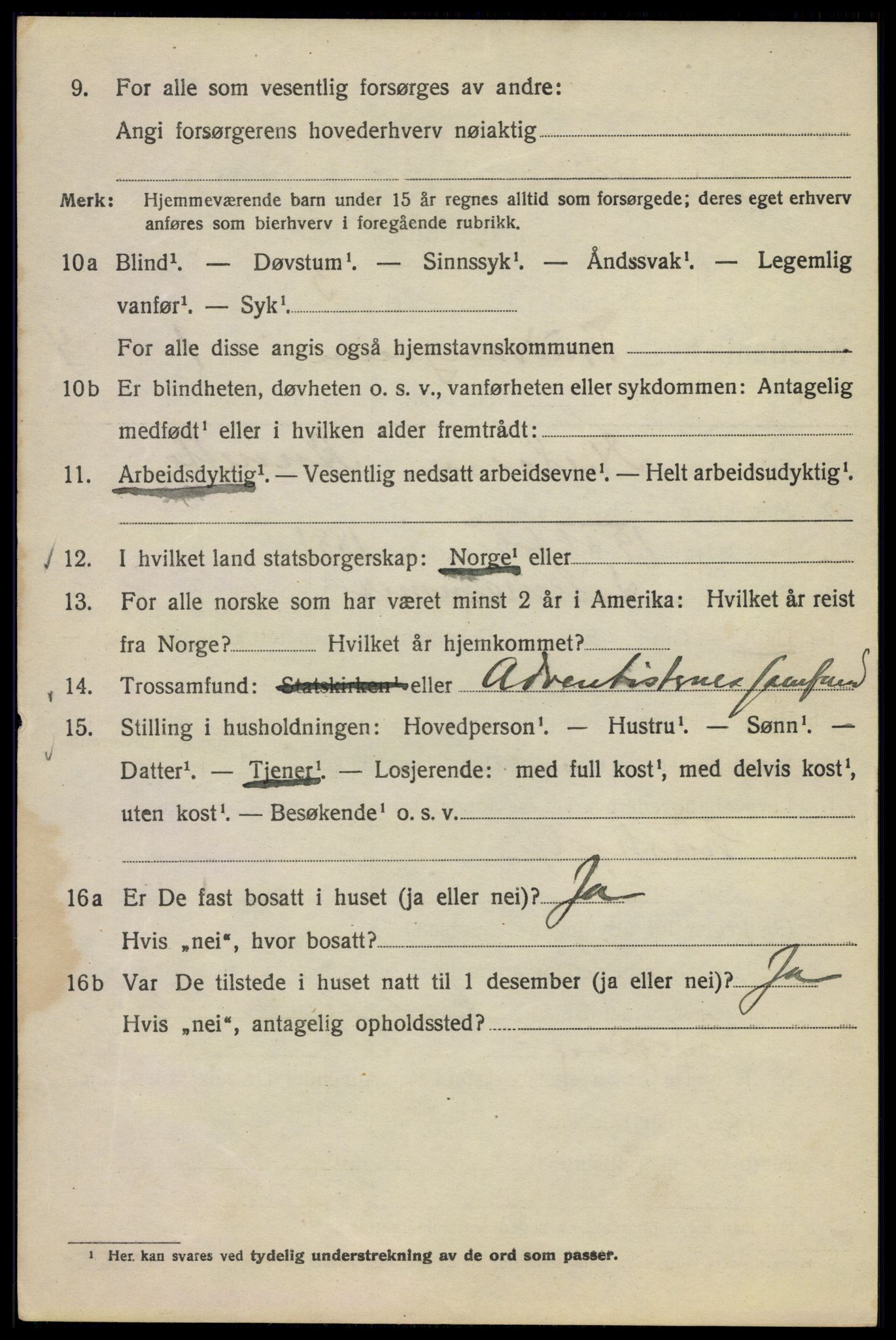 SAO, 1920 census for Kristiania, 1920, p. 603430