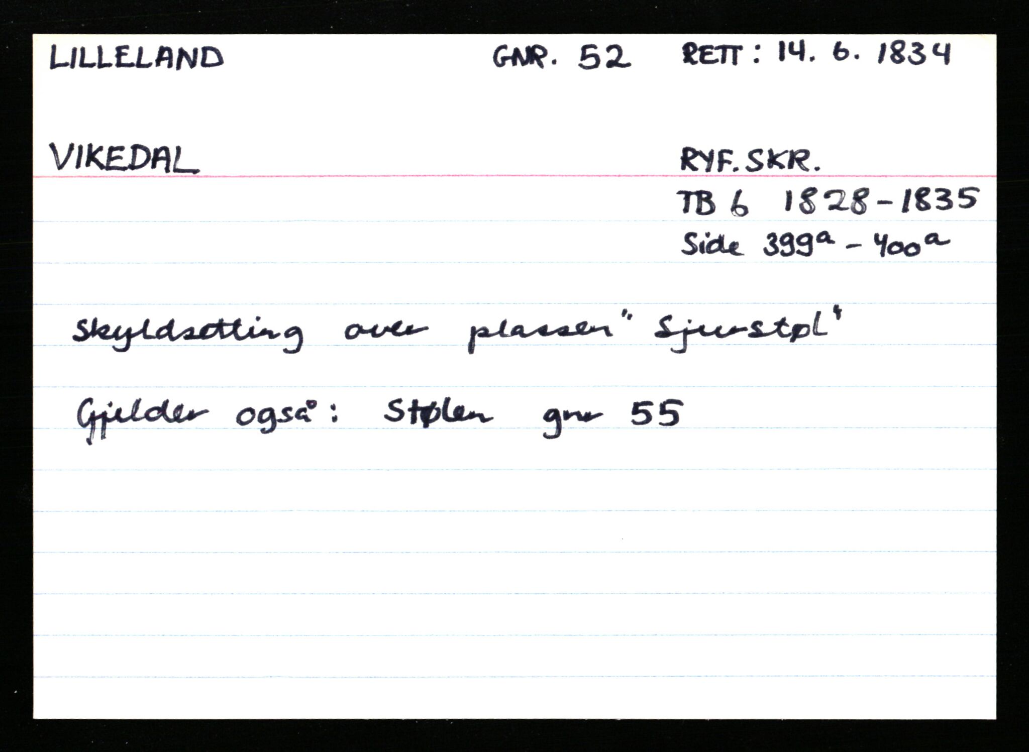 Statsarkivet i Stavanger, AV/SAST-A-101971/03/Y/Ym/L0035: Åstedskort sortert etter gårdsnavn: Leiranger - Lindanger, 1600-1950, p. 522