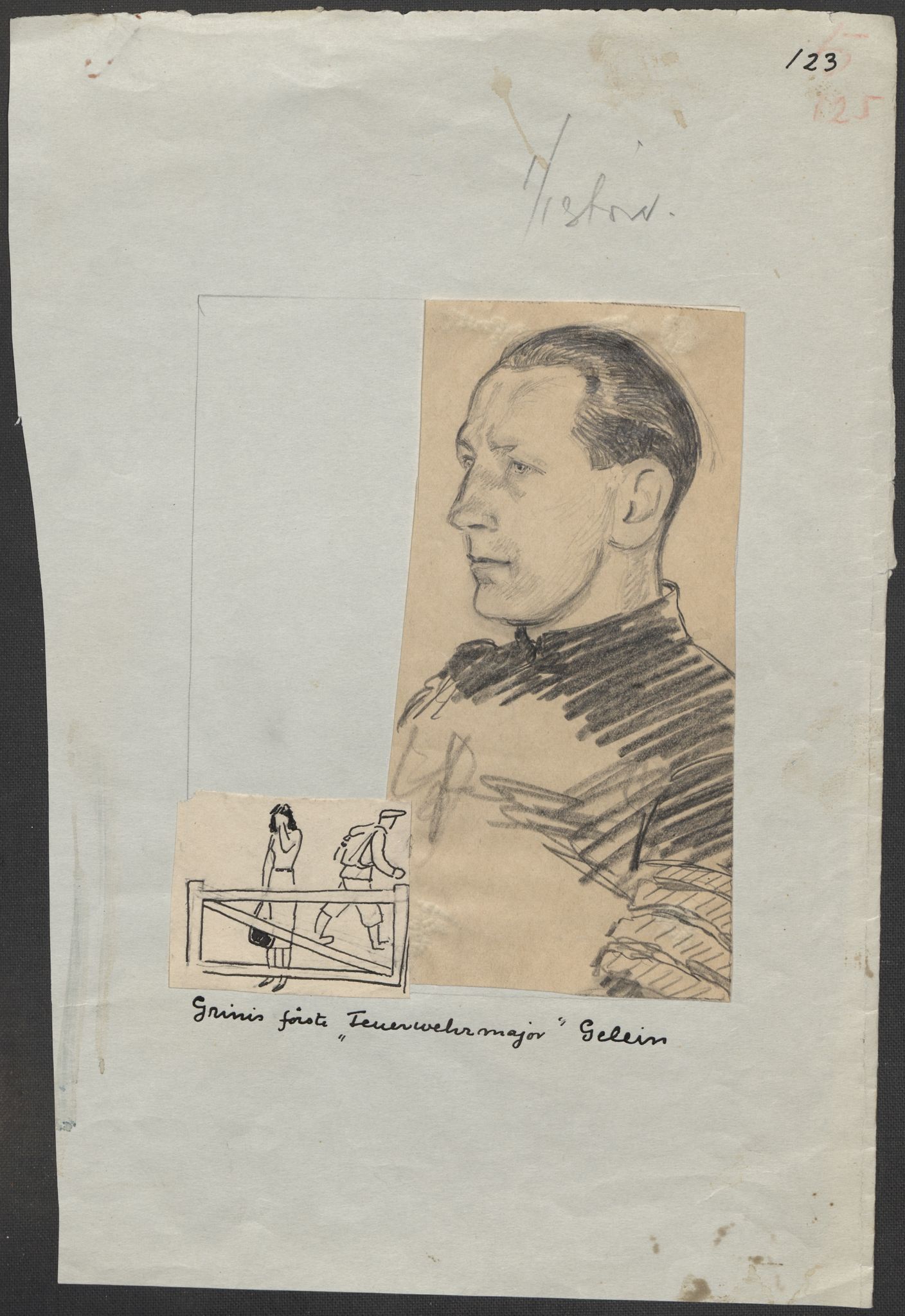 Grøgaard, Joachim, AV/RA-PA-1773/F/L0002: Tegninger og tekster, 1942-1945, p. 14