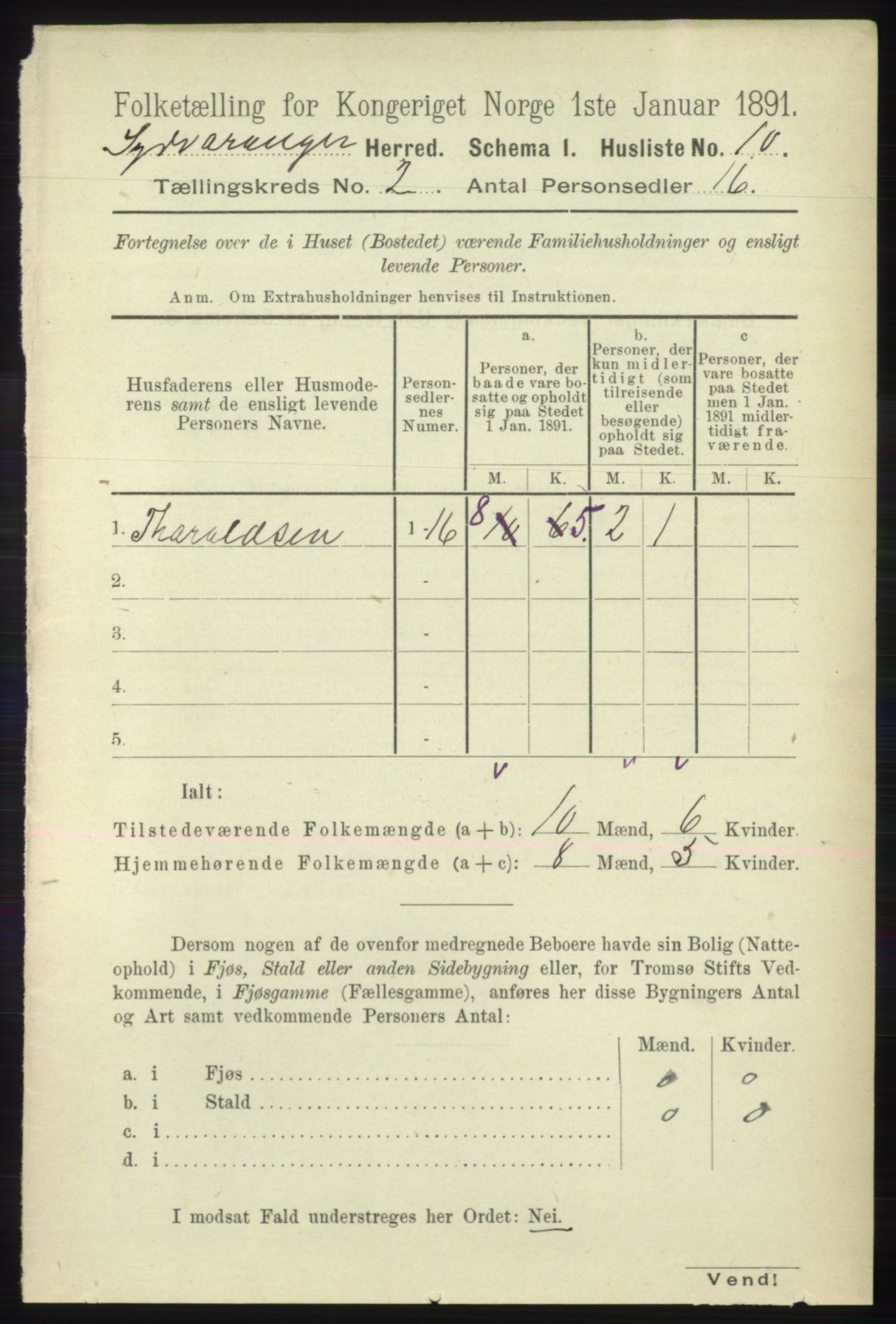 RA, 1891 census for 2030 Sør-Varanger, 1891, p. 363