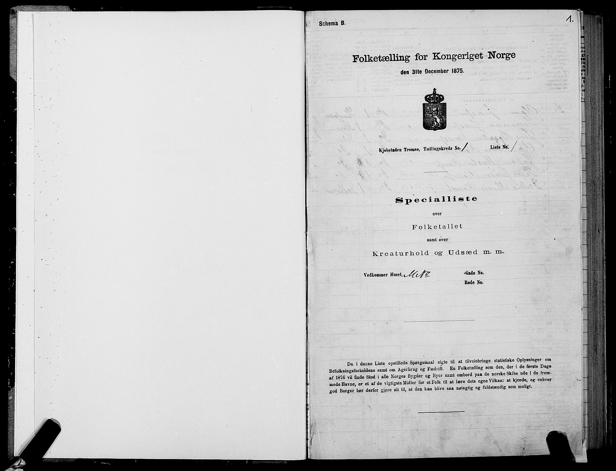 SATØ, 1875 census for 1902P Tromsø, 1875, p. 1001