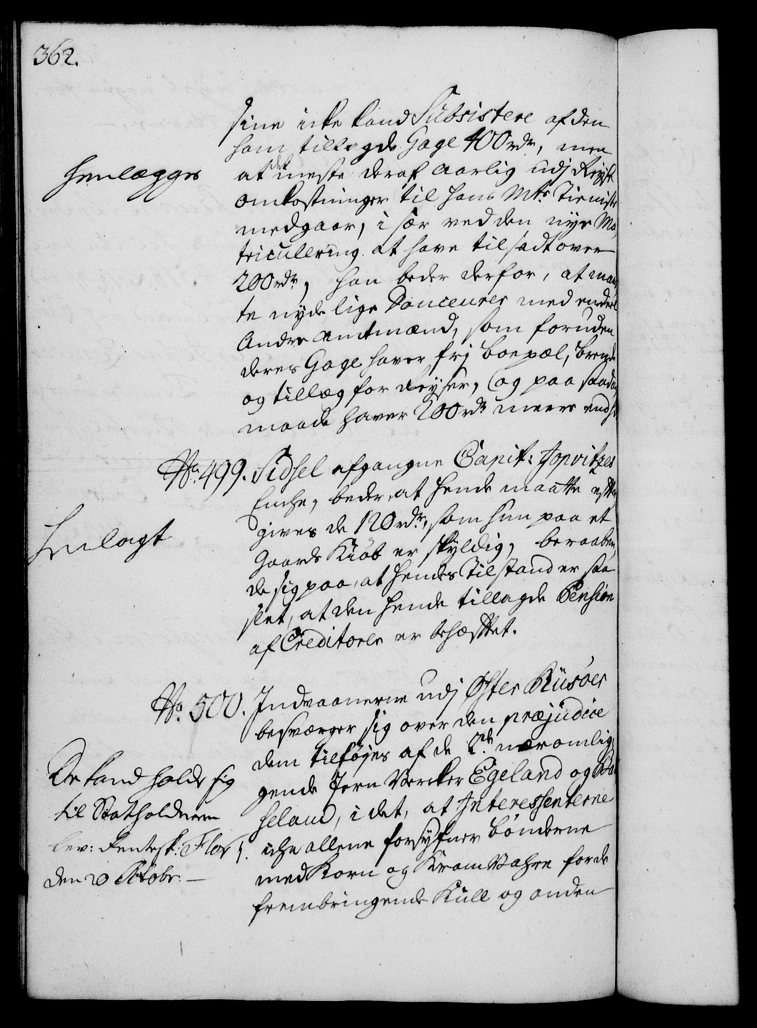 Rentekammeret, Kammerkanselliet, AV/RA-EA-3111/G/Gh/Gha/L0015: Norsk ekstraktmemorialprotokoll (merket RK 53.60), 1733, p. 362