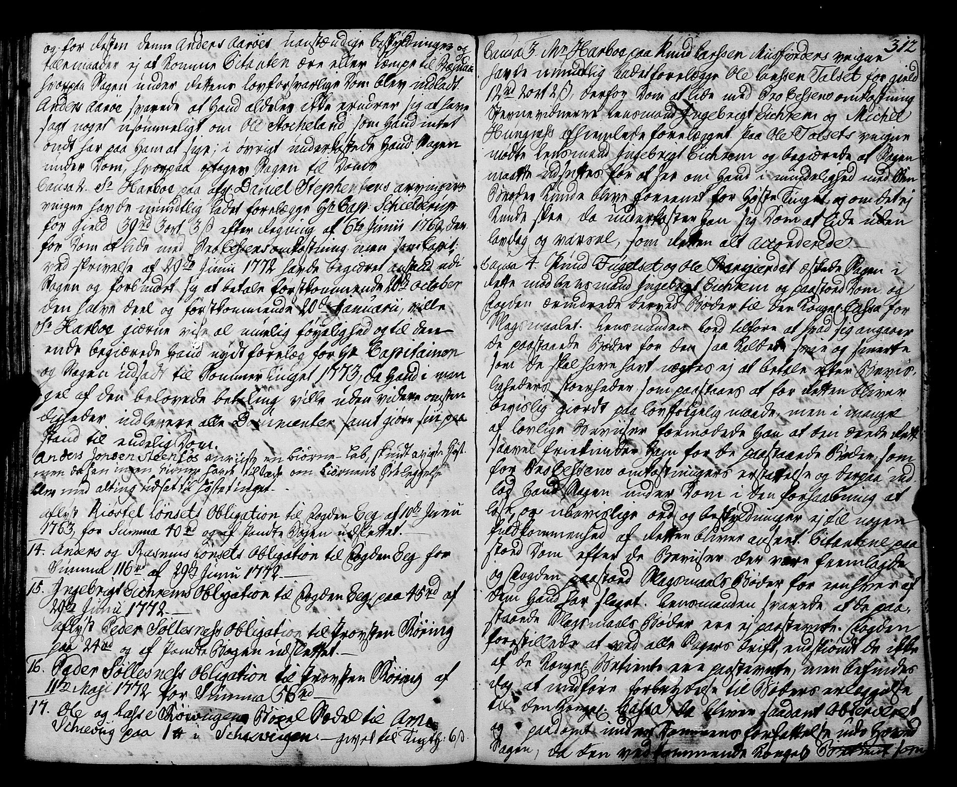Romsdal sorenskriveri, SAT/A-4149/1/1/1A/L0015: Tingbok, 1765-1775, p. 311b-312a