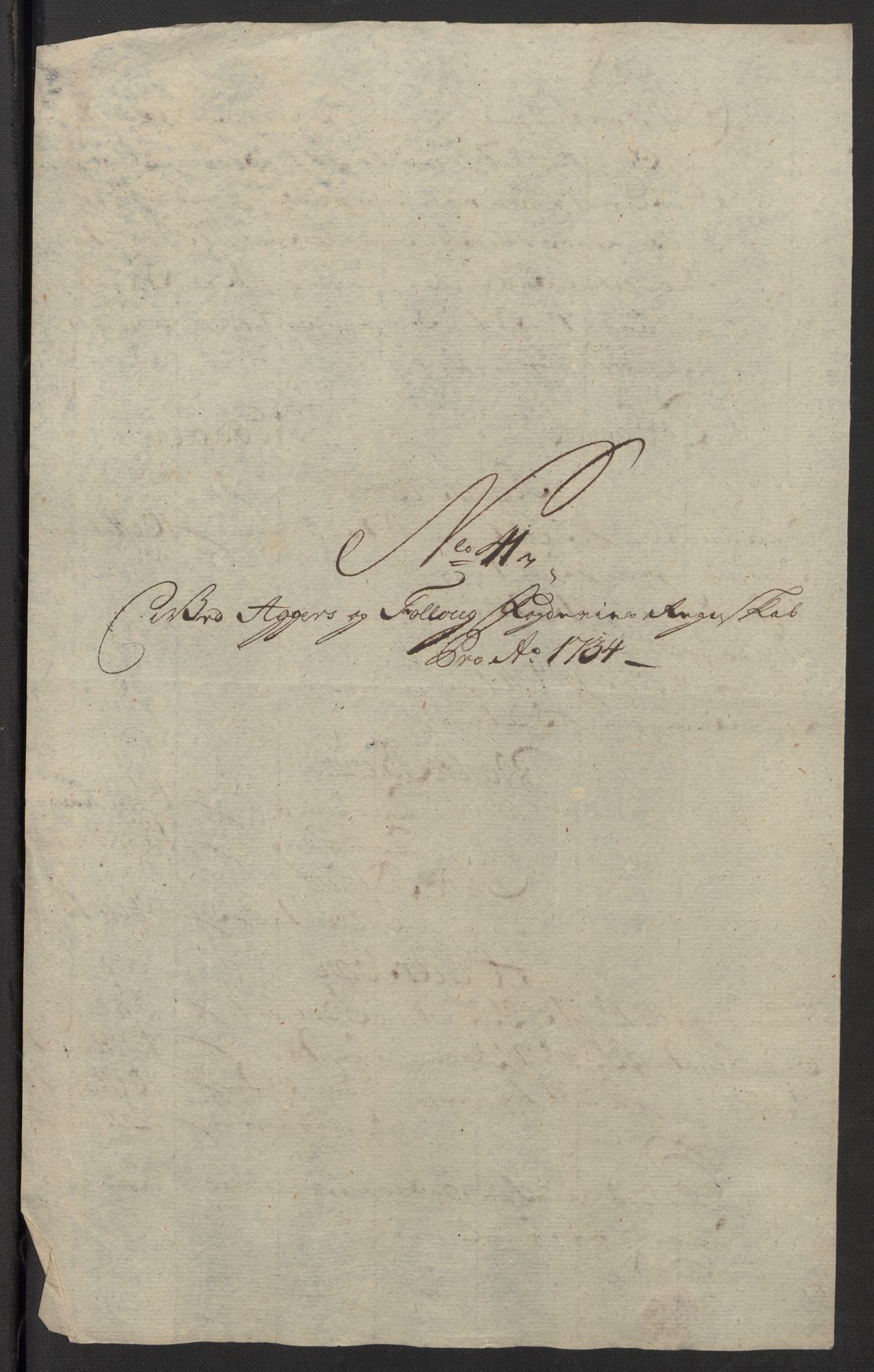 Rentekammeret inntil 1814, Reviderte regnskaper, Fogderegnskap, AV/RA-EA-4092/R10/L0473: Fogderegnskap Aker og Follo, 1734, p. 192