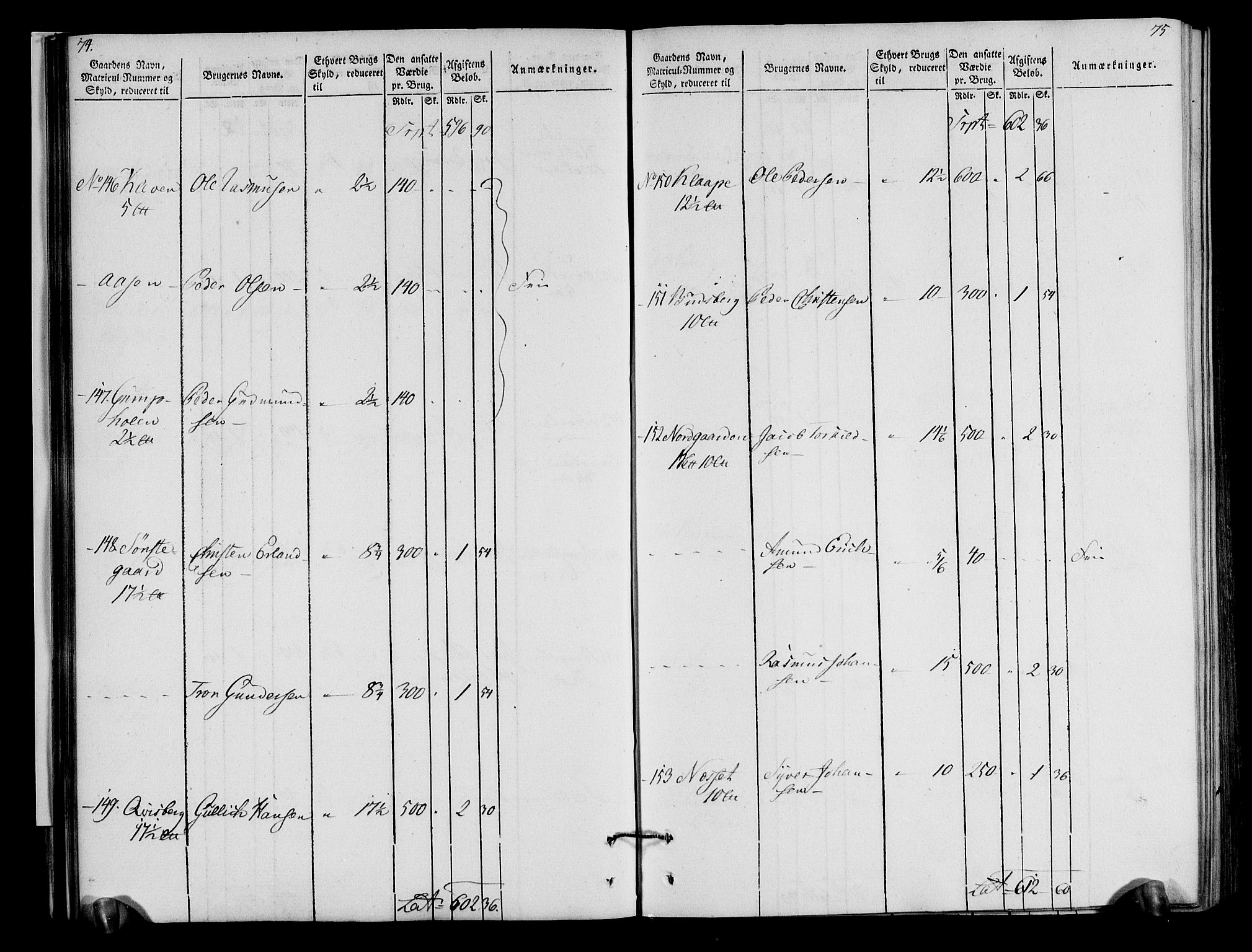 Rentekammeret inntil 1814, Realistisk ordnet avdeling, AV/RA-EA-4070/N/Ne/Nea/L0040: Gudbrandsdalen fogderi. Oppebørselsregister, 1803-1804, p. 42