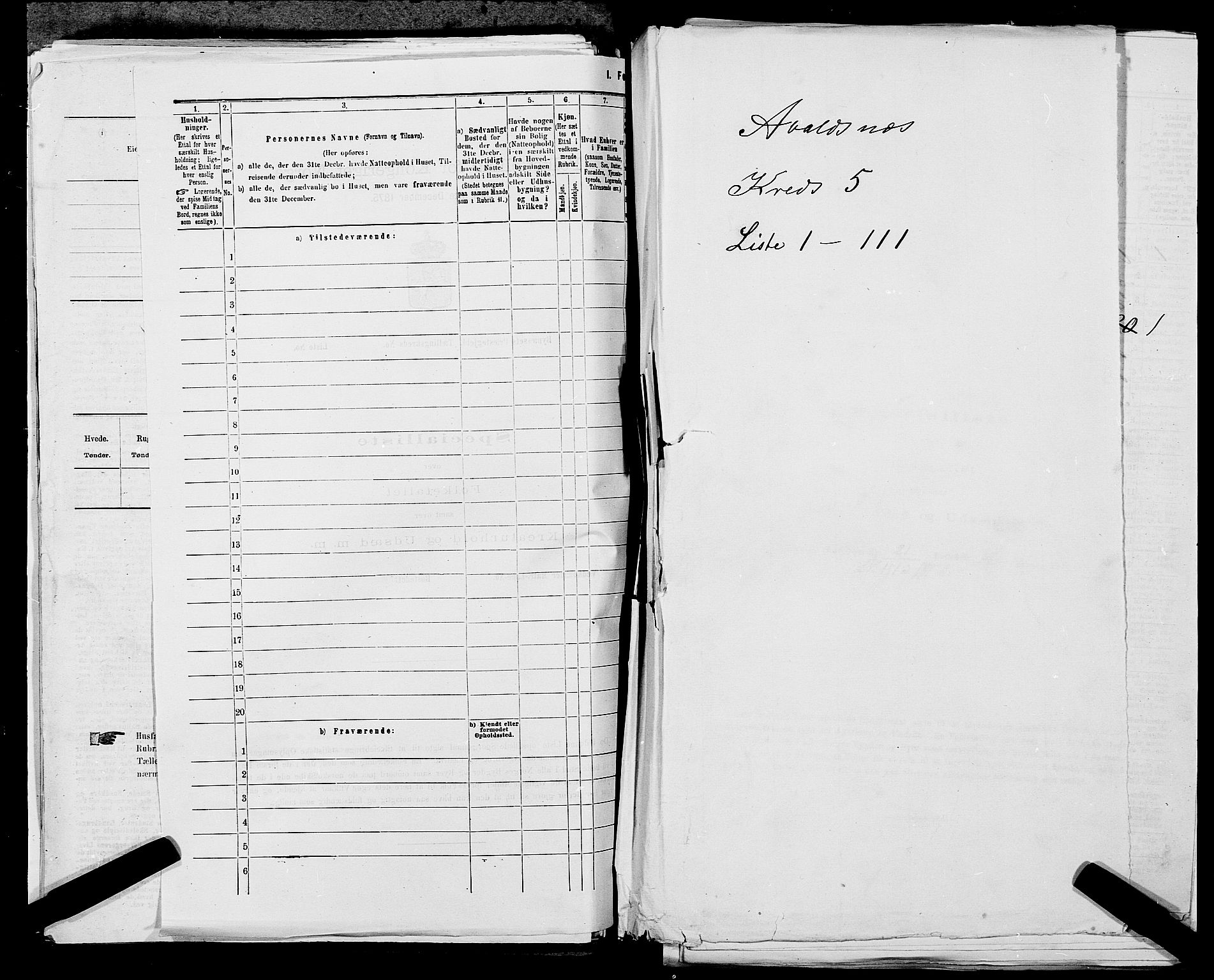 SAST, 1875 census for 1147L Avaldsnes/Avaldsnes og Kopervik, 1875, p. 662