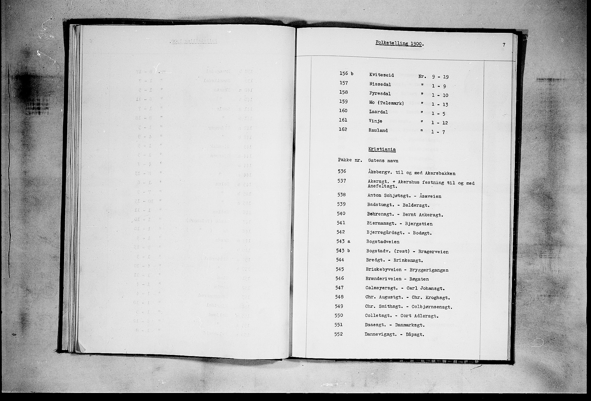 SAKO, 1900 census for Vinje, 1900, p. 30