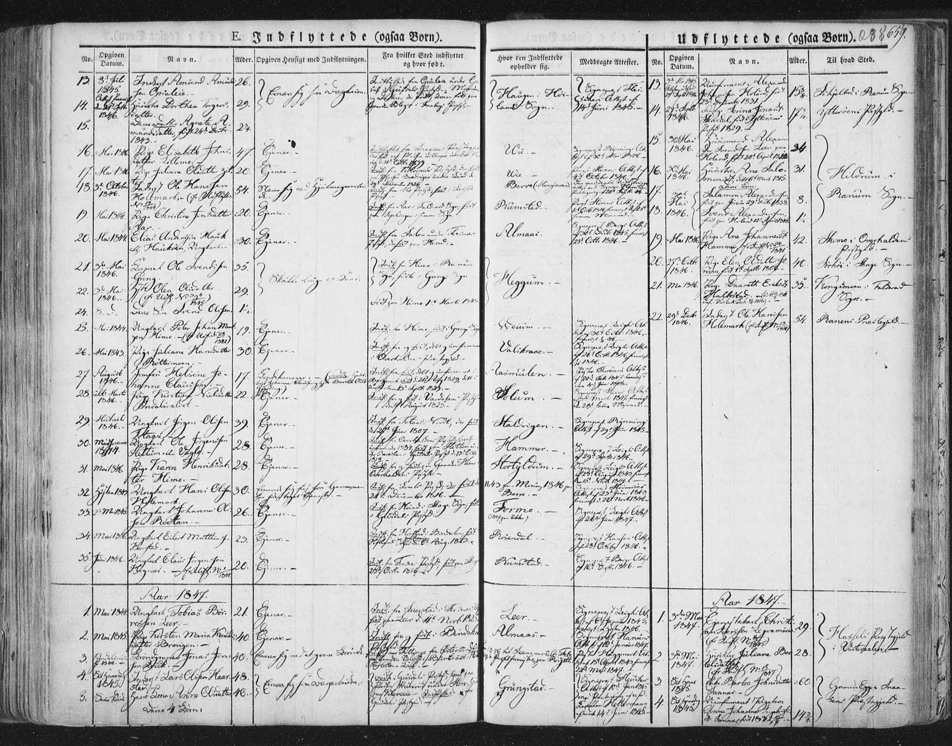 Ministerialprotokoller, klokkerbøker og fødselsregistre - Nord-Trøndelag, SAT/A-1458/758/L0513: Parish register (official) no. 758A02 /1, 1839-1868, p. 238