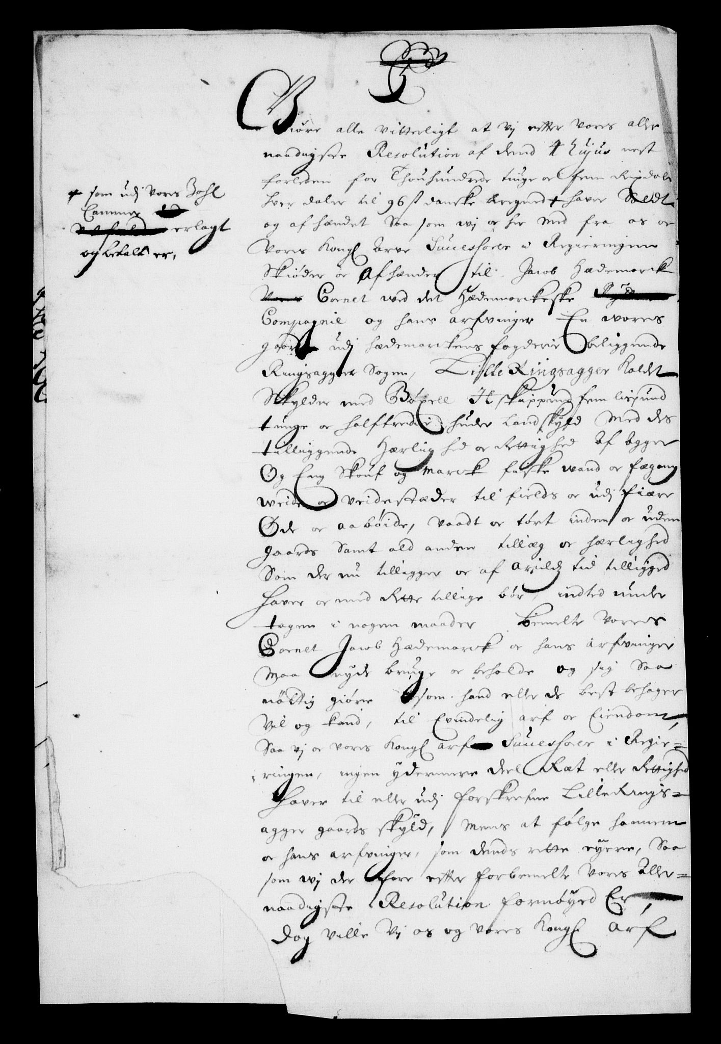 Rentekammeret inntil 1814, Realistisk ordnet avdeling, RA/EA-4070/On/L0013: [Jj 14]: Forskjellige dokumenter om krongodset i Norge, 1672-1722, p. 273