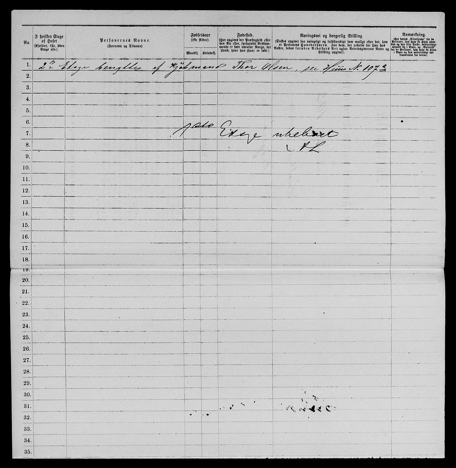 SAKO, 1885 census for 0801 Kragerø, 1885, p. 1229