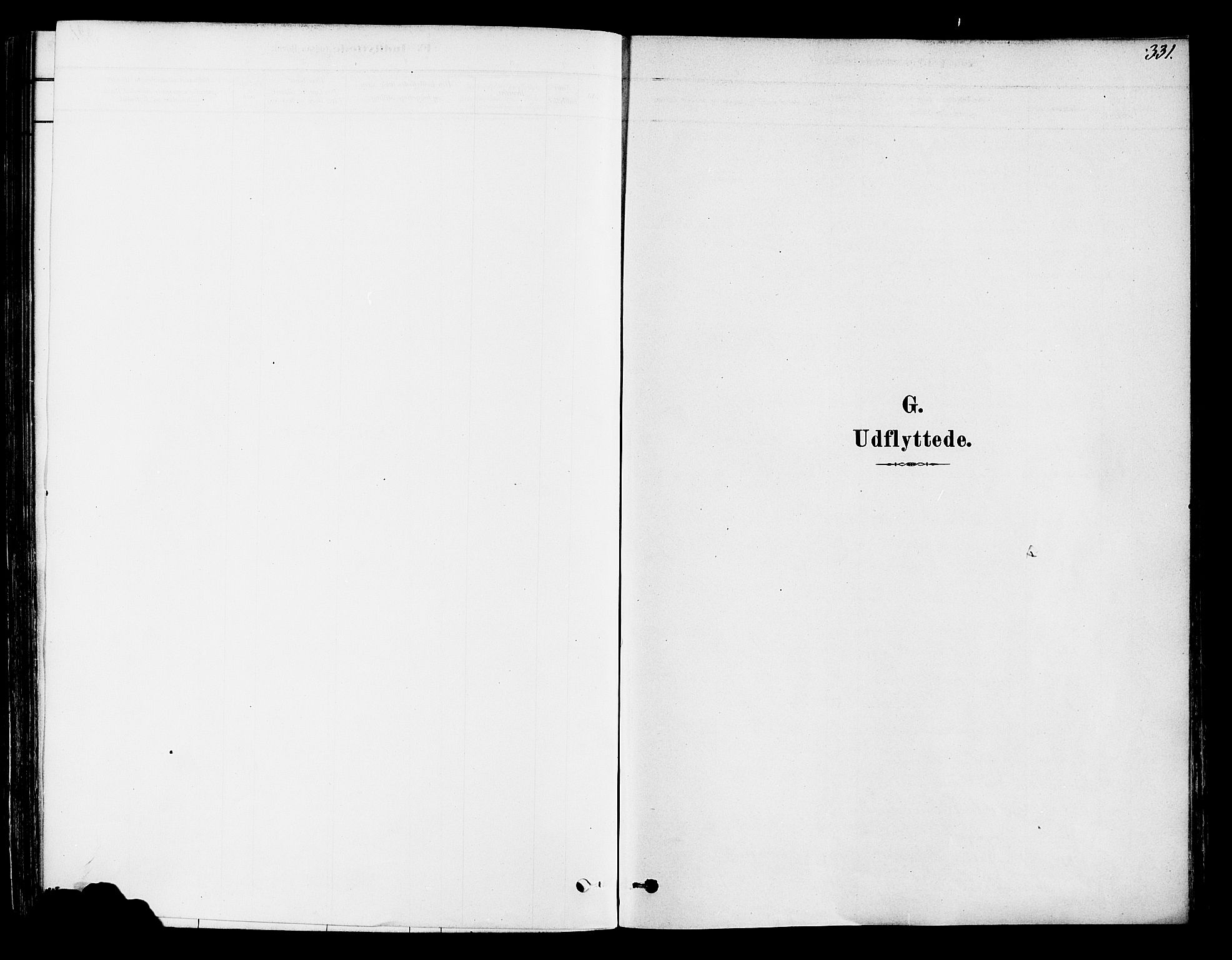 Ringsaker prestekontor, SAH/PREST-014/K/Ka/L0012: Parish register (official) no. 12, 1879-1890, p. 331