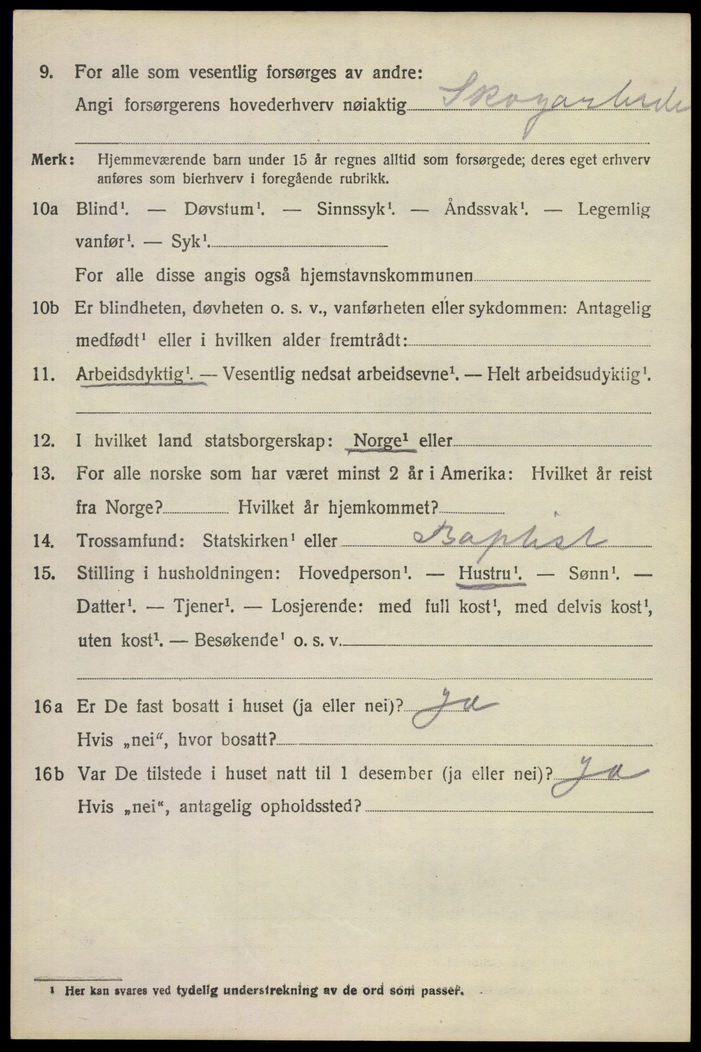 SAKO, 1920 census for Lardal, 1920, p. 5568