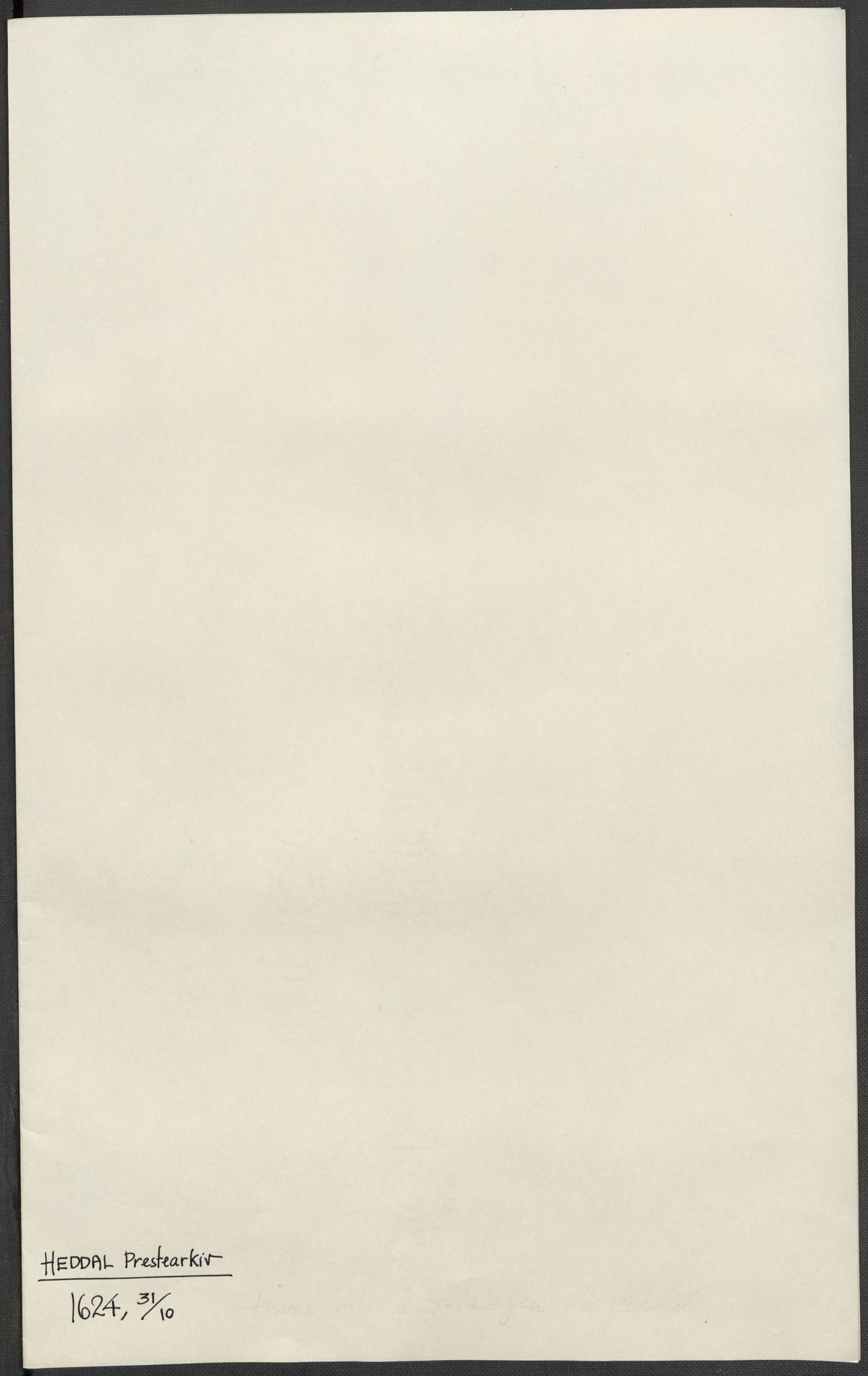 Riksarkivets diplomsamling, AV/RA-EA-5965/F15/L0028: Prestearkiv - Telemark, 1572-1769, p. 138