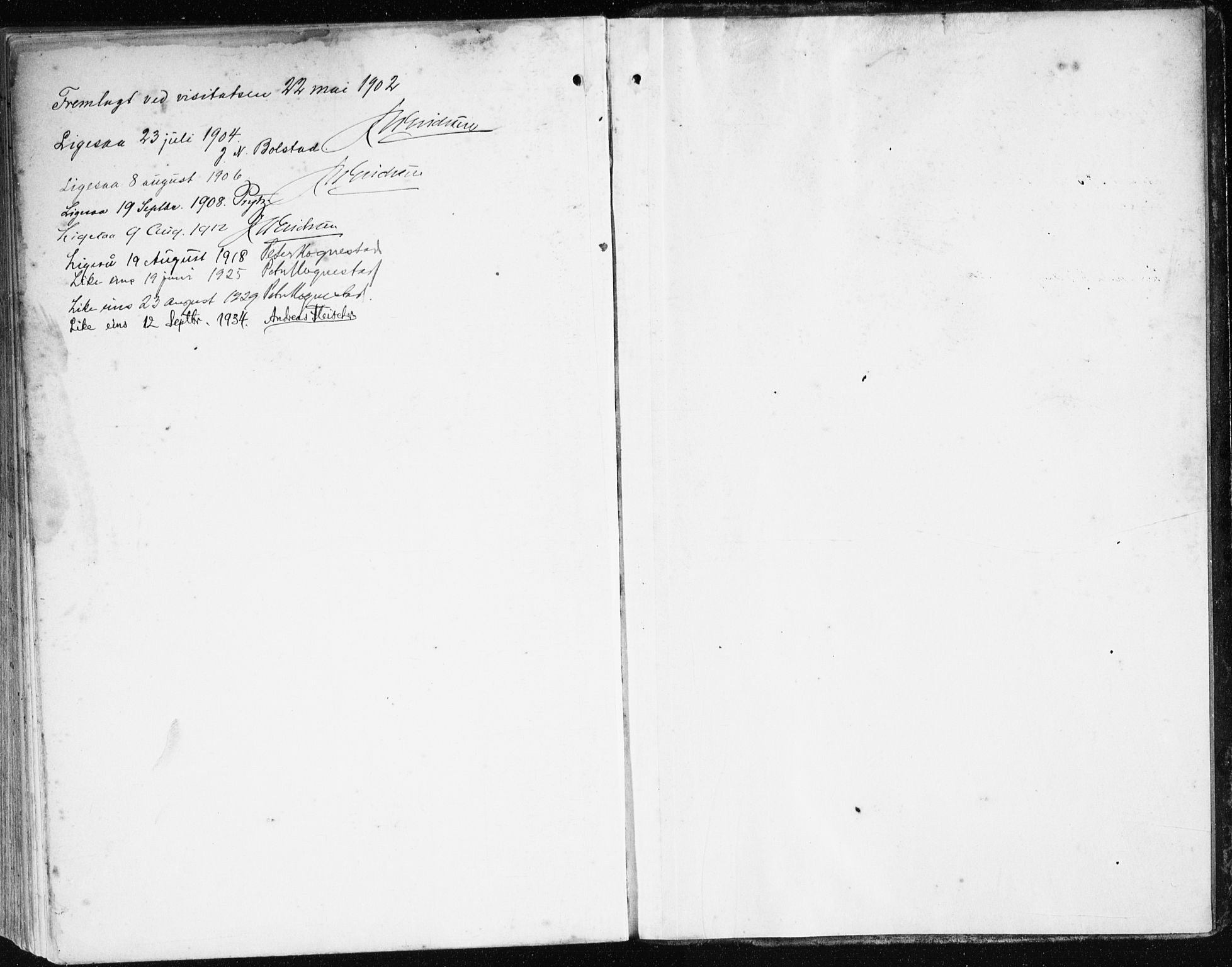 Davik sokneprestembete, AV/SAB-A-79701/H/Haa/Haad/L0002: Parish register (official) no. D 2, 1901-1930