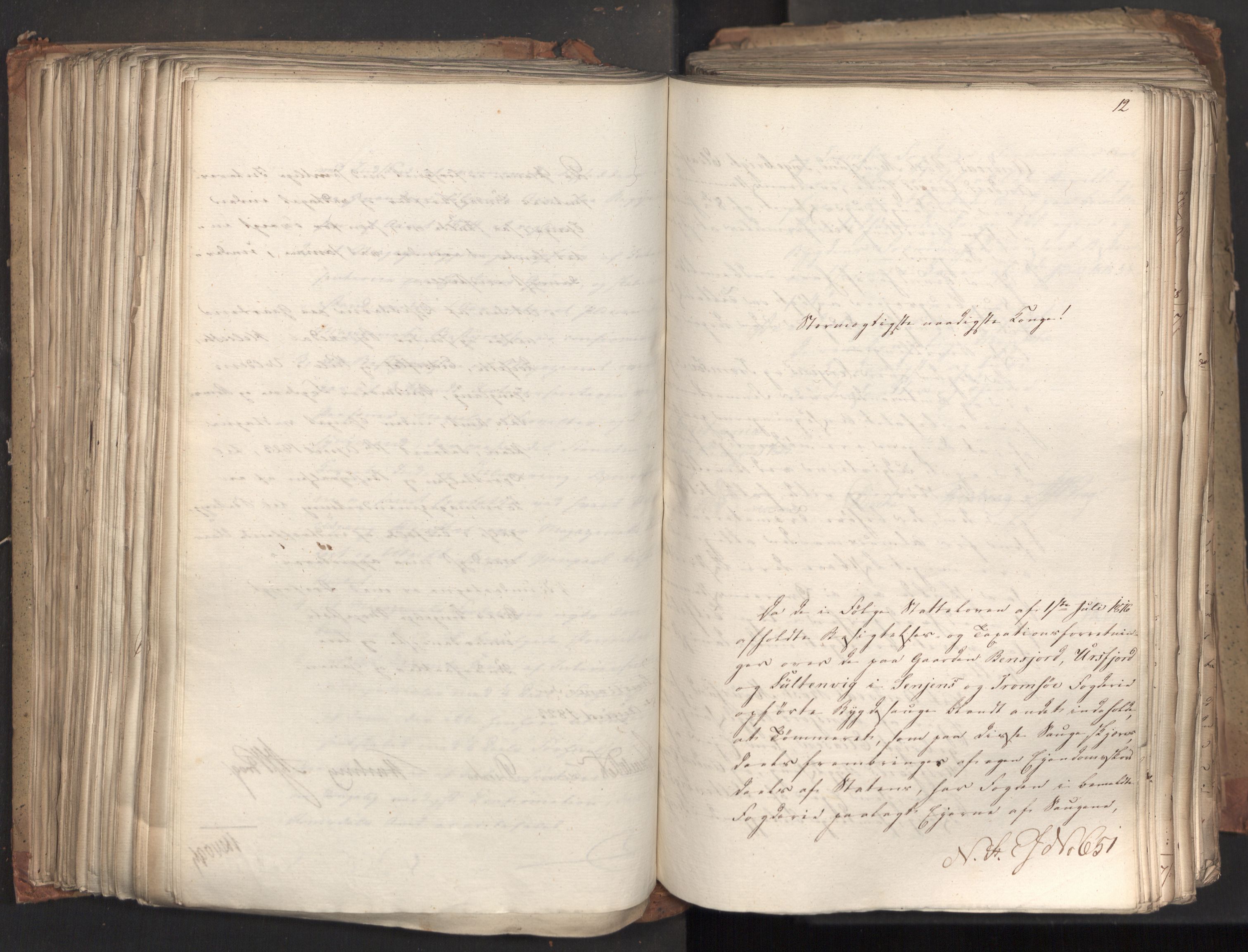 Statsrådsavdelingen i Stockholm, AV/RA-S-1003/D/Da/L0035: Regjeringsinnstillinger nr. 541-840, 1823, p. 284