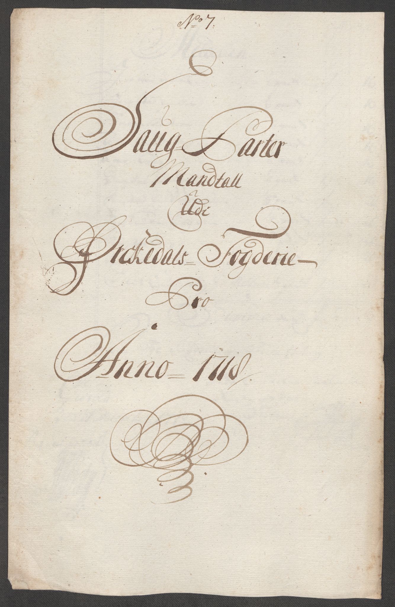 Rentekammeret inntil 1814, Reviderte regnskaper, Fogderegnskap, RA/EA-4092/R60/L3971: Fogderegnskap Orkdal og Gauldal, 1718, p. 135