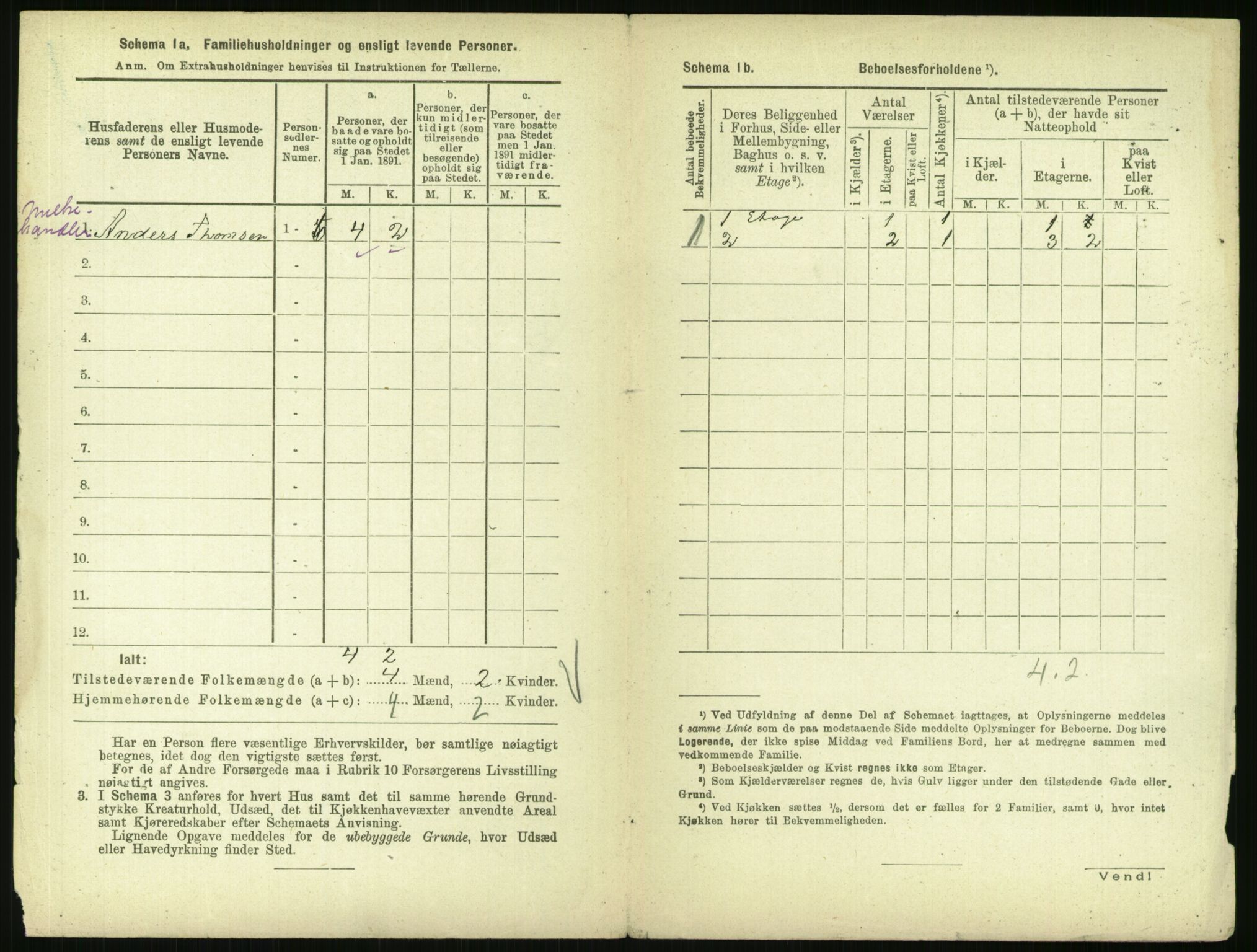 RA, 1891 census for 0301 Kristiania, 1891, p. 6686