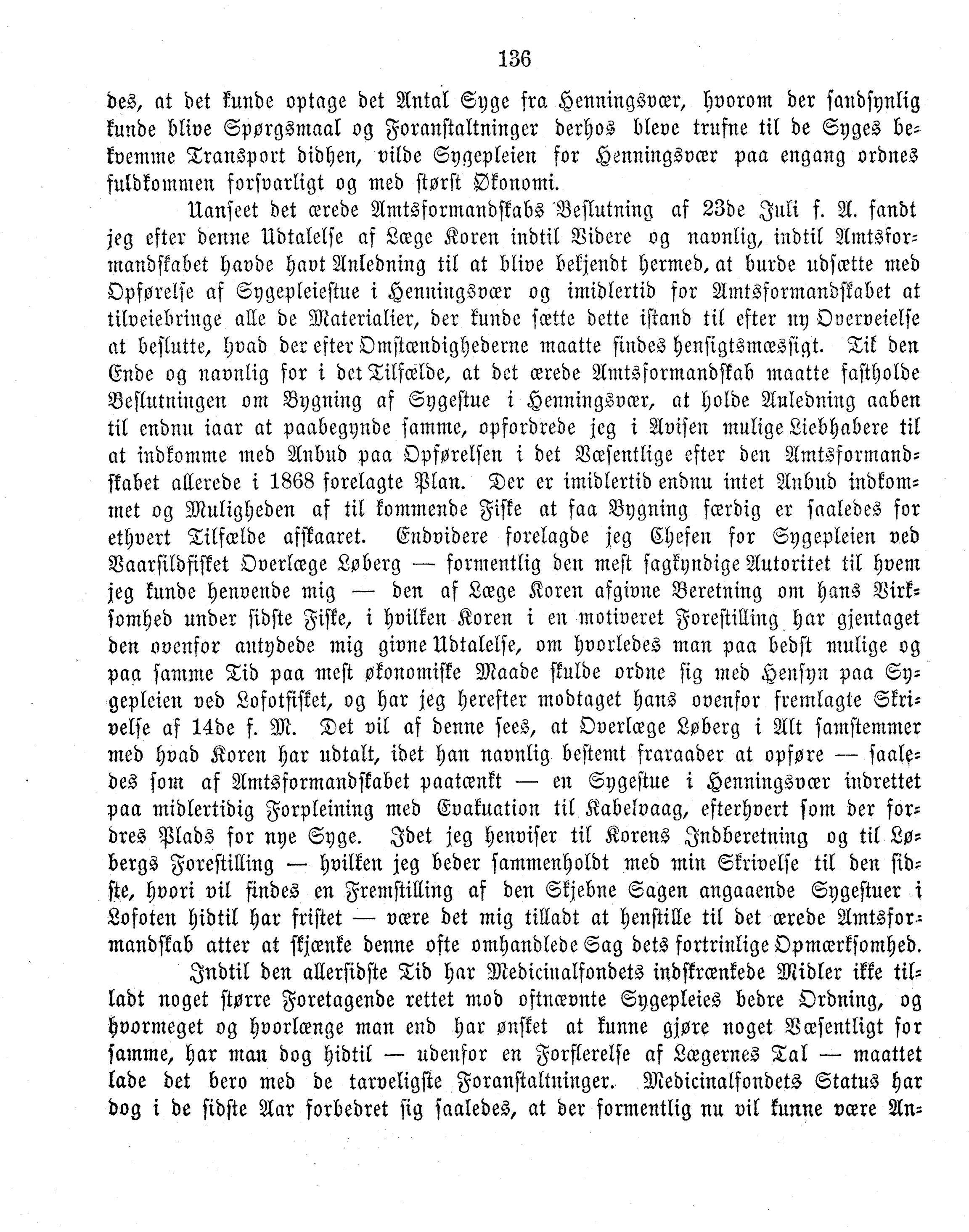 Nordland Fylkeskommune. Fylkestinget, AIN/NFK-17/176/A/Ac/L0006: Fylkestingsforhandlinger 1870, 1870