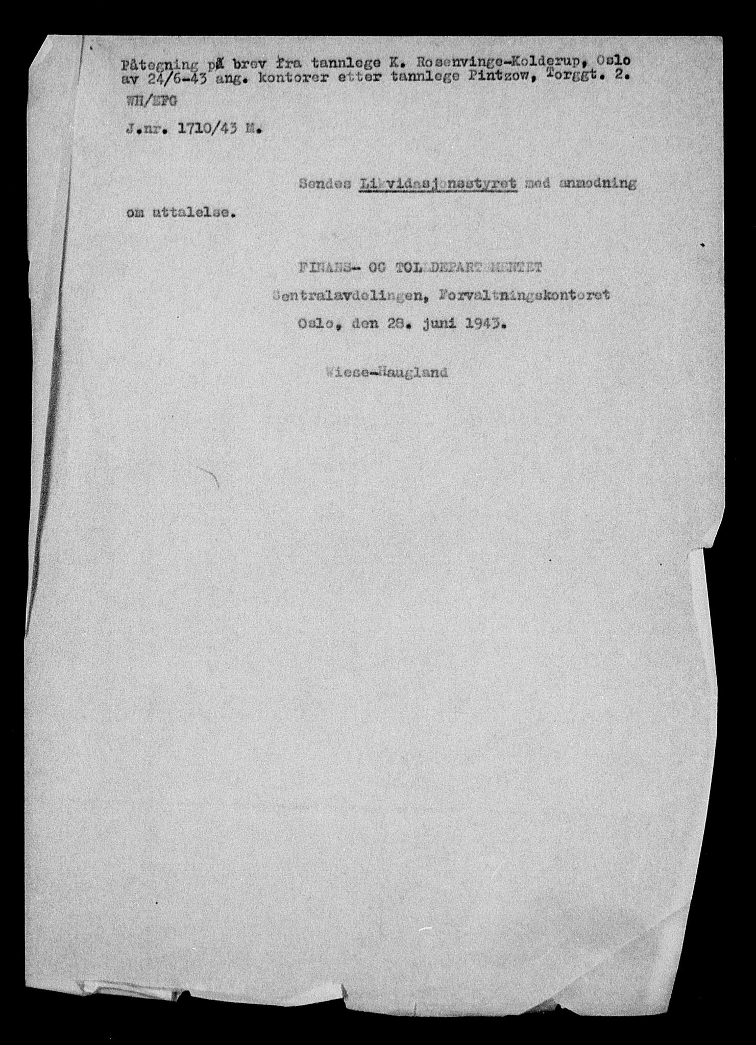 Justisdepartementet, Tilbakeføringskontoret for inndratte formuer, AV/RA-S-1564/H/Hc/Hcc/L0969: --, 1945-1947, p. 371