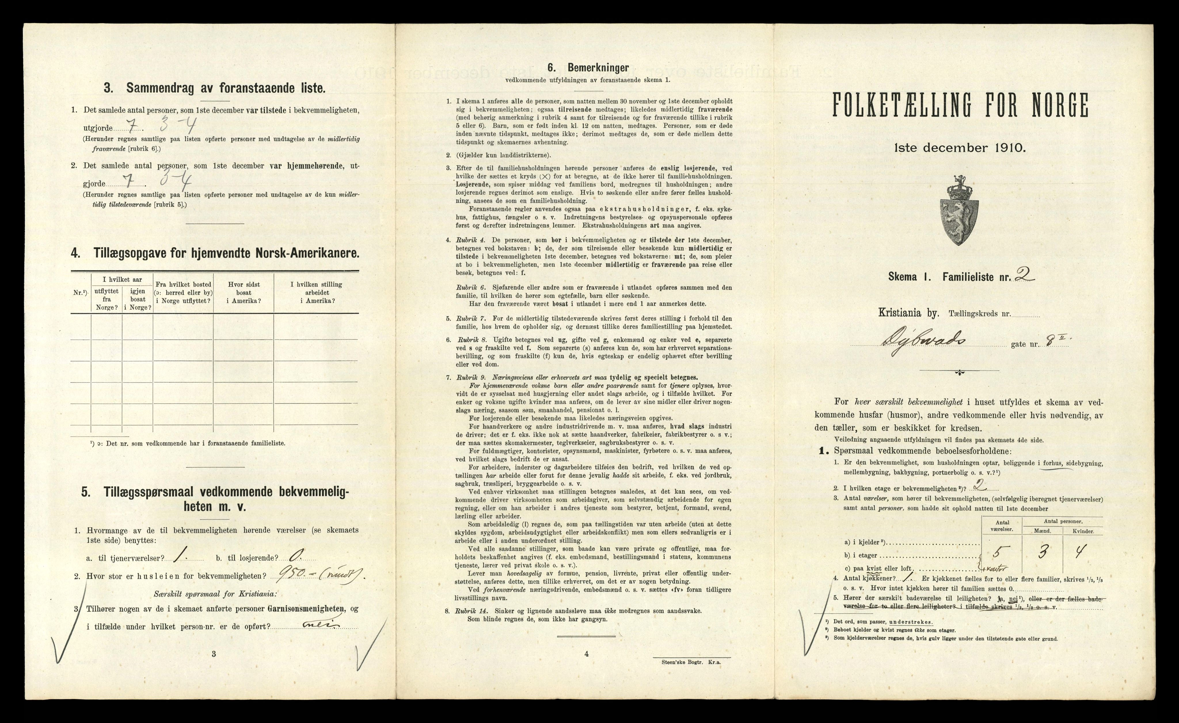 RA, 1910 census for Kristiania, 1910, p. 18003