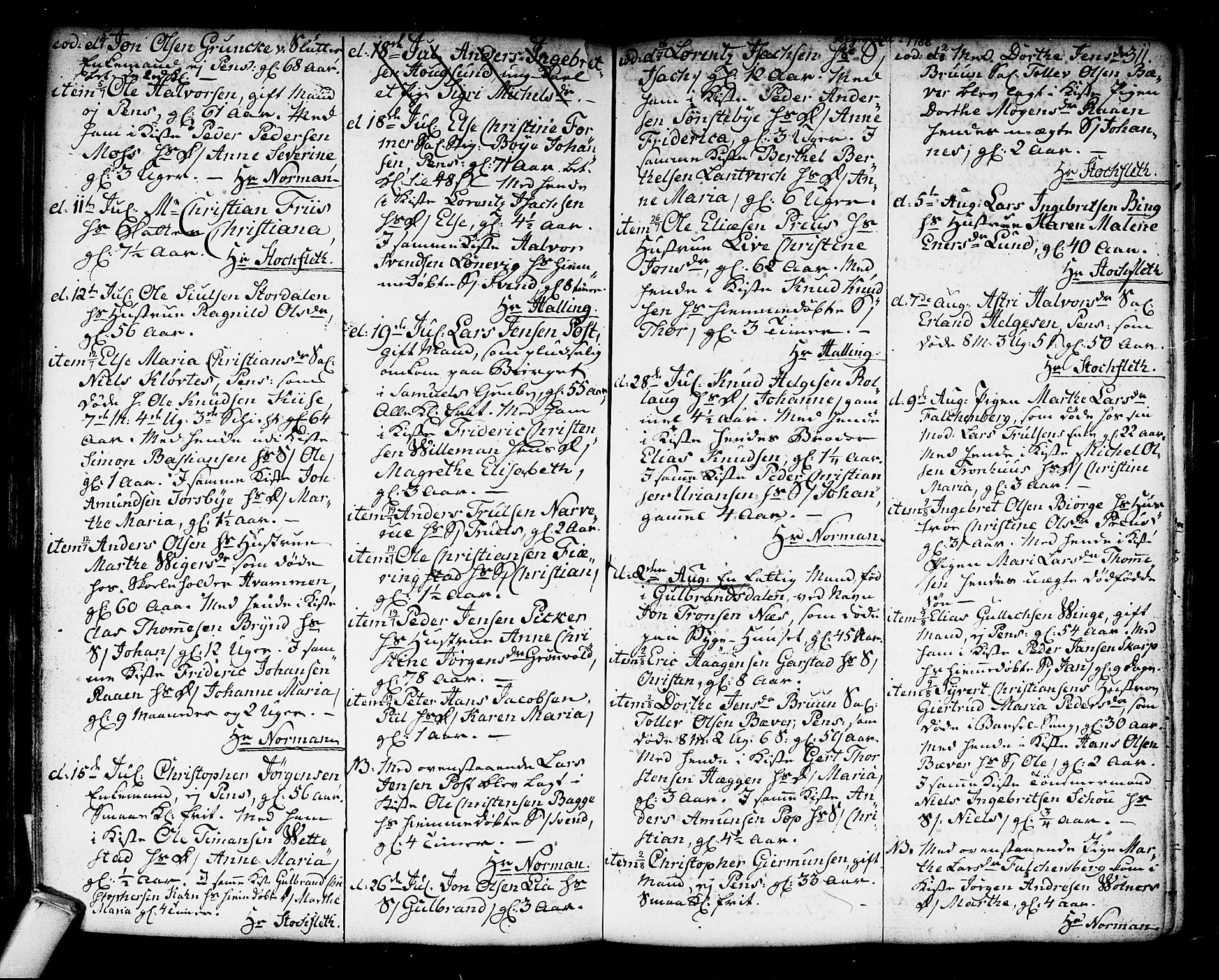 Kongsberg kirkebøker, SAKO/A-22/F/Fa/L0006: Parish register (official) no. I 6, 1783-1797, p. 311