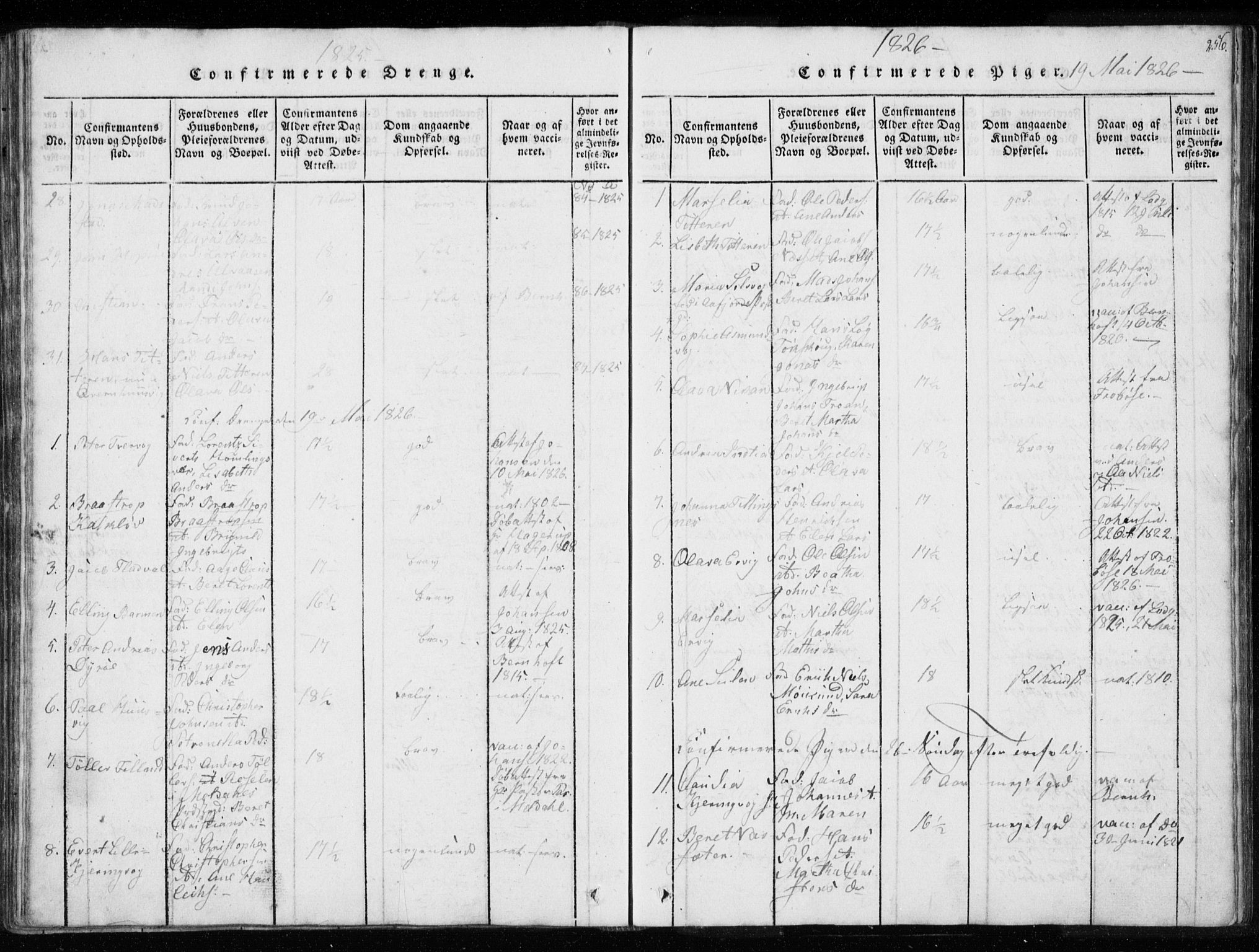 Ministerialprotokoller, klokkerbøker og fødselsregistre - Sør-Trøndelag, SAT/A-1456/634/L0527: Parish register (official) no. 634A03, 1818-1826, p. 256