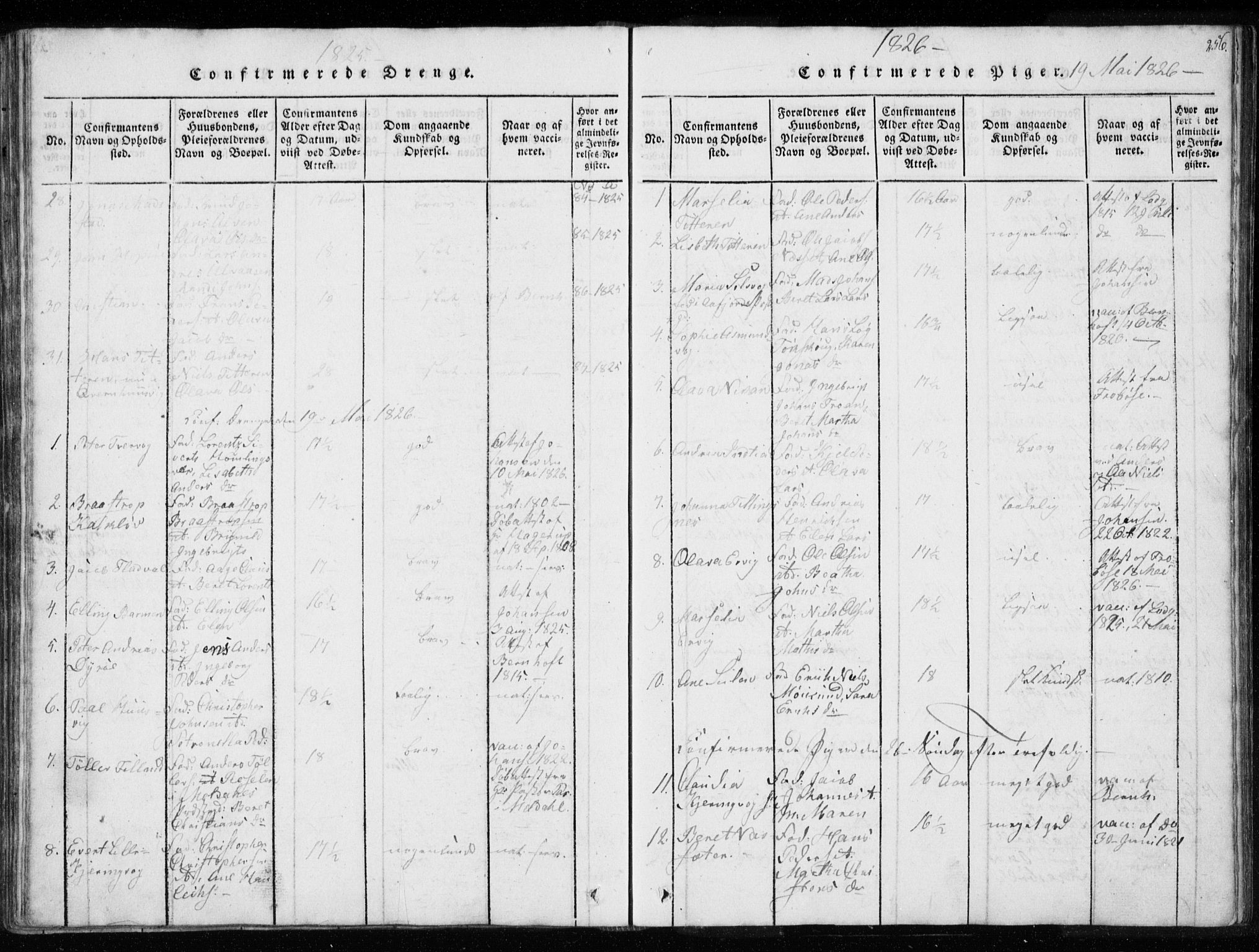 Ministerialprotokoller, klokkerbøker og fødselsregistre - Sør-Trøndelag, AV/SAT-A-1456/634/L0527: Parish register (official) no. 634A03, 1818-1826, p. 256