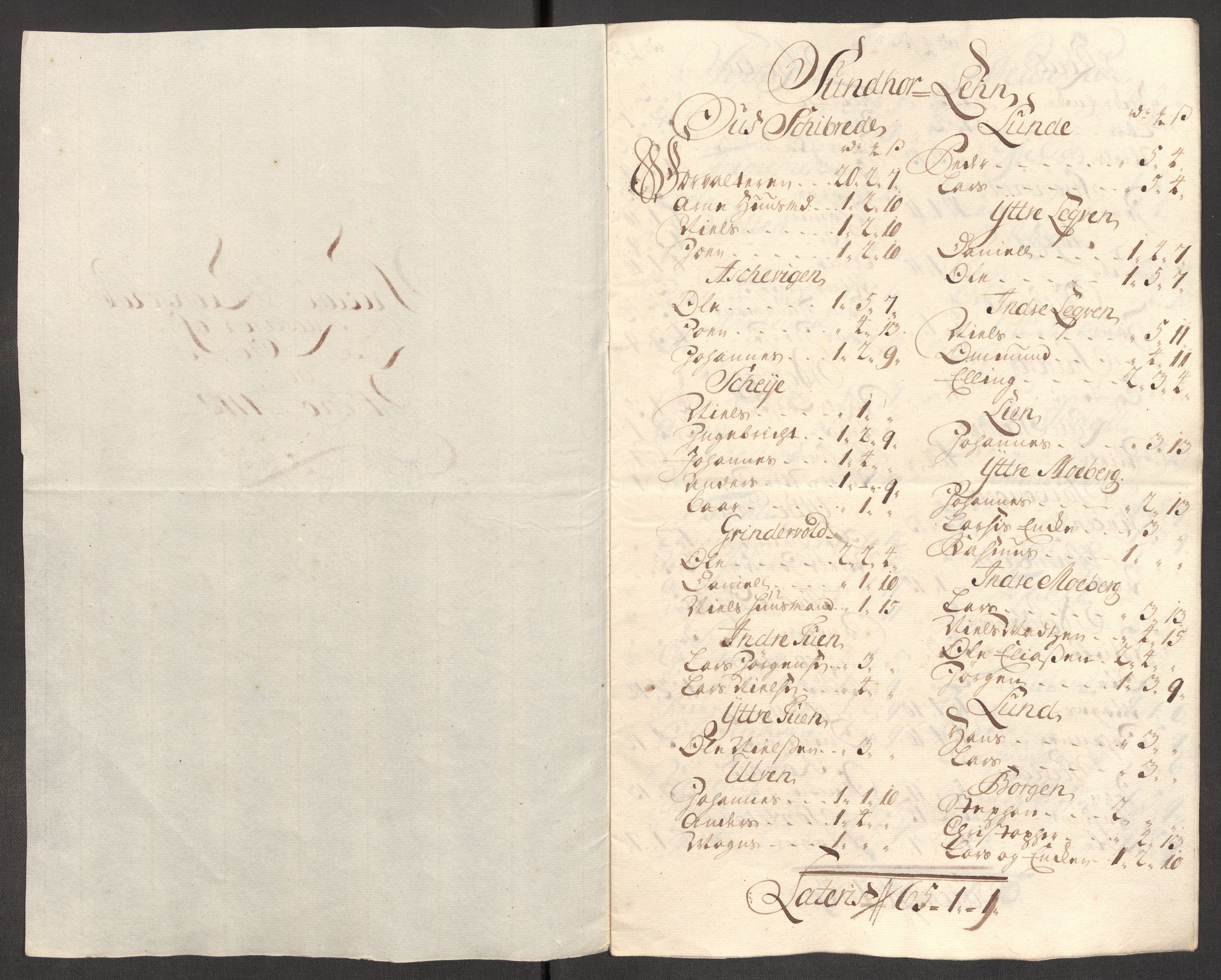 Rentekammeret inntil 1814, Reviderte regnskaper, Fogderegnskap, AV/RA-EA-4092/R50/L3160: Fogderegnskap Lyse kloster, 1710-1719, p. 454