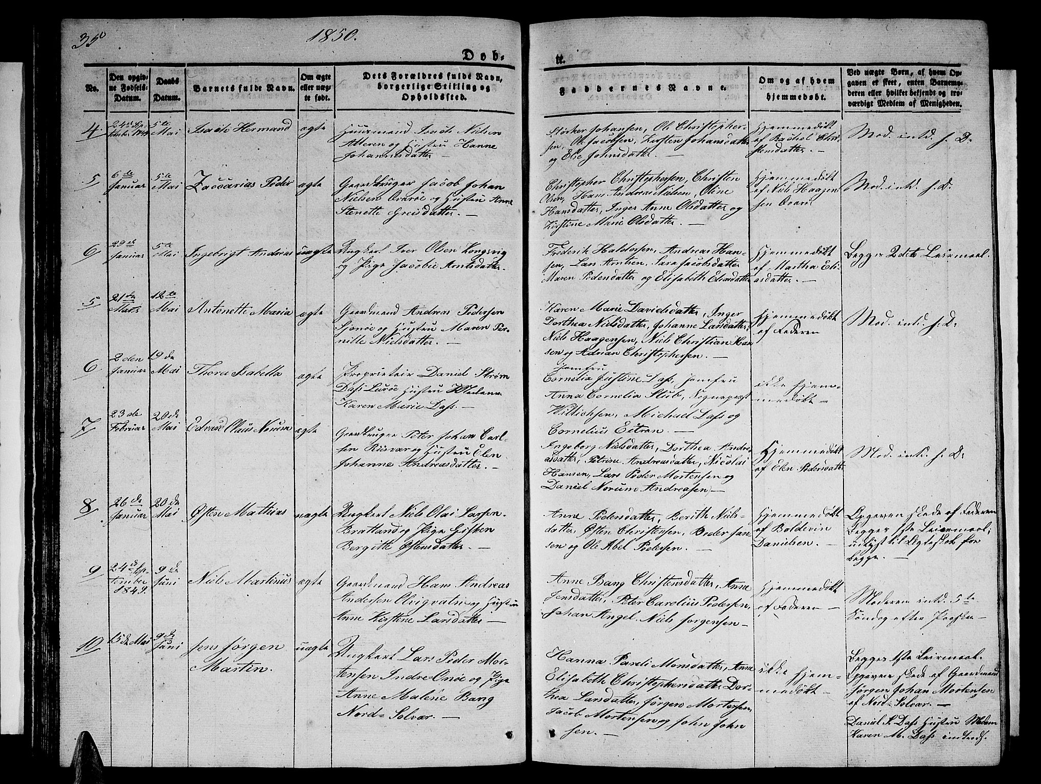 Ministerialprotokoller, klokkerbøker og fødselsregistre - Nordland, AV/SAT-A-1459/839/L0572: Parish register (copy) no. 839C02, 1841-1873, p. 35