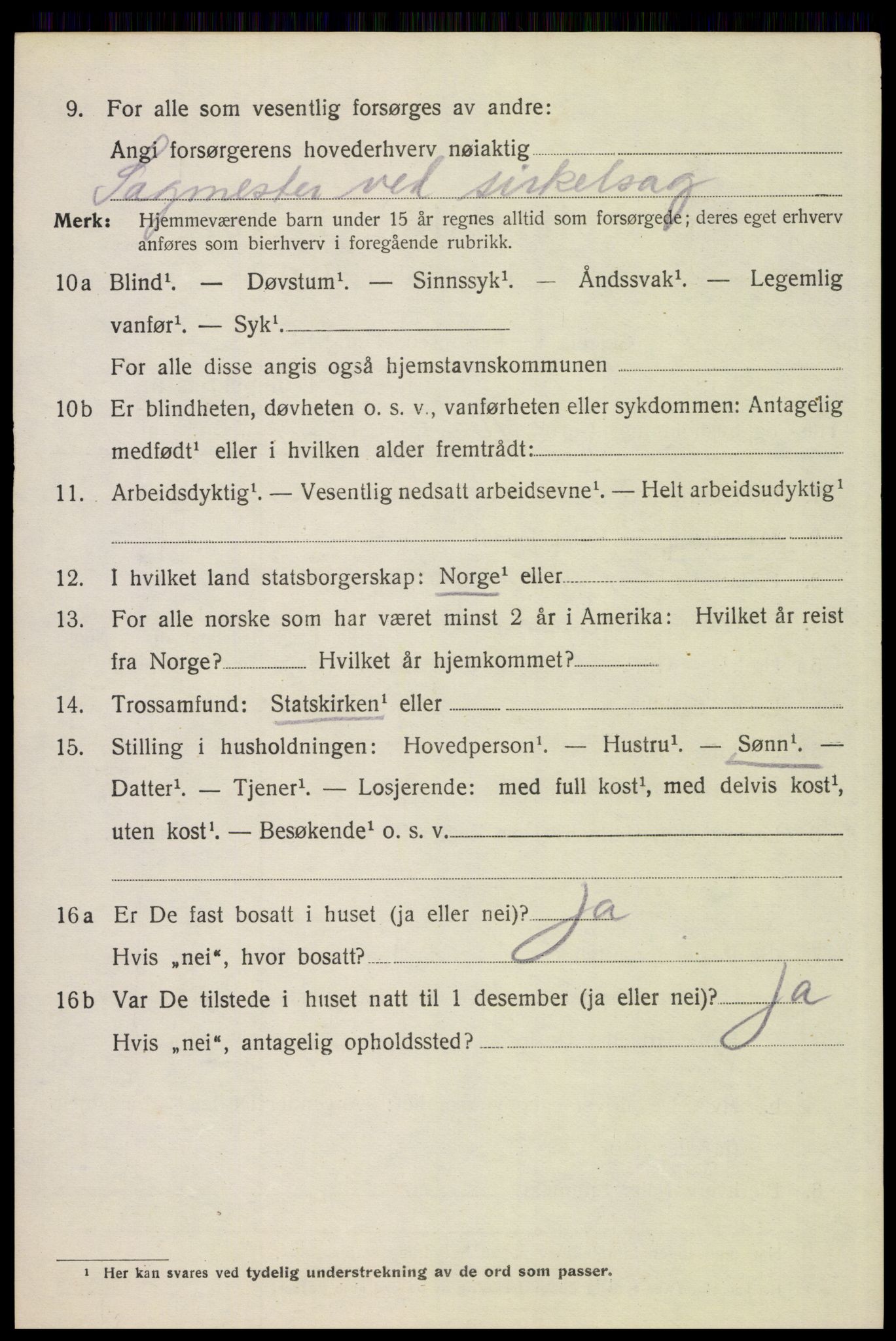 SAH, 1920 census for Eidskog, 1920, p. 11306