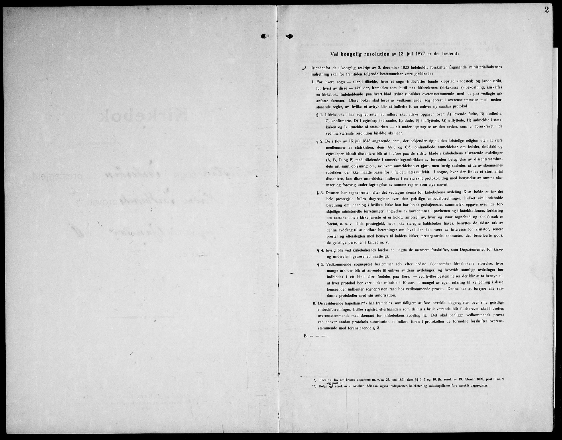 Ministerialprotokoller, klokkerbøker og fødselsregistre - Nord-Trøndelag, AV/SAT-A-1458/732/L0319: Parish register (copy) no. 732C03, 1911-1945, p. 2