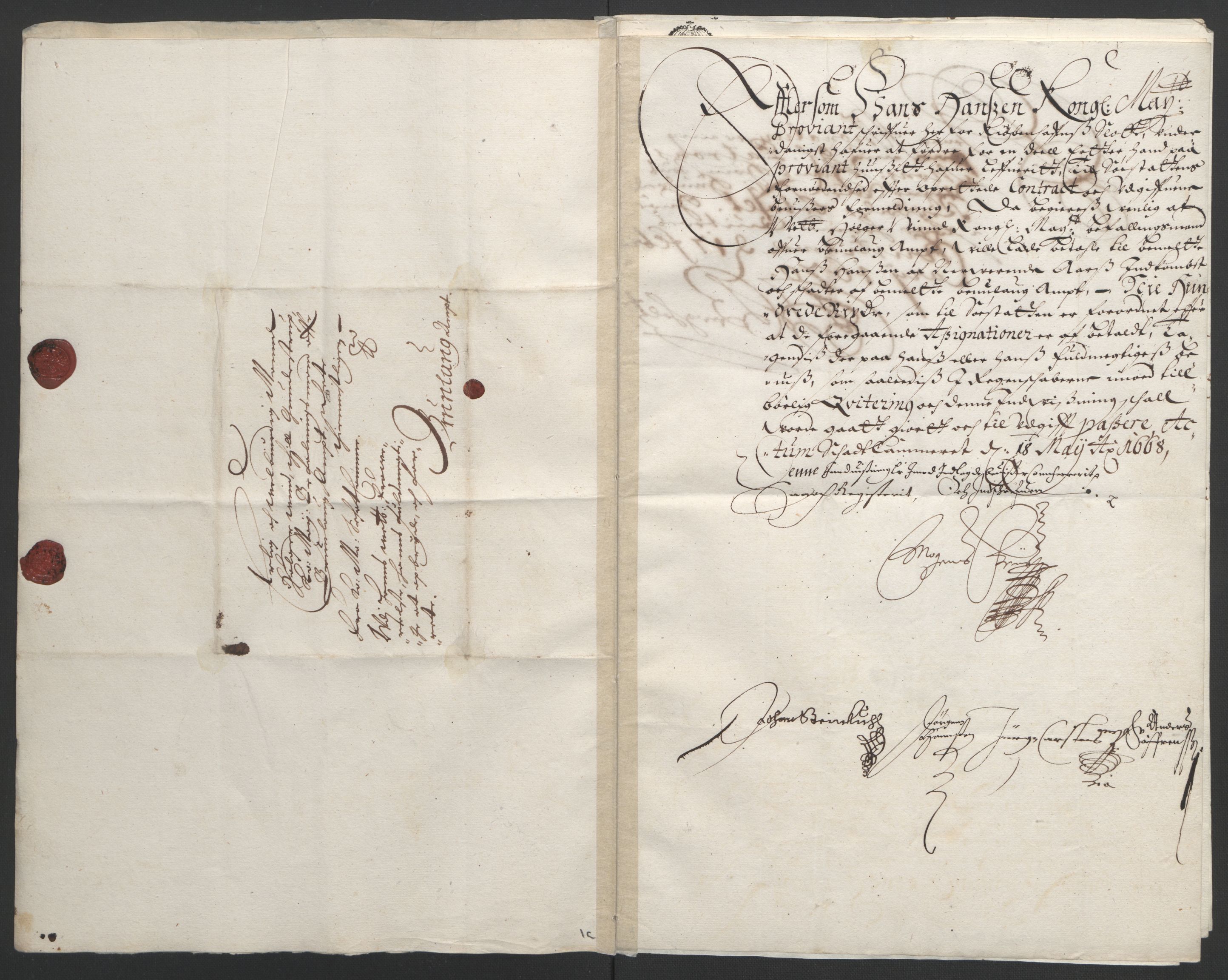 Rentekammeret inntil 1814, Reviderte regnskaper, Fogderegnskap, AV/RA-EA-4092/R33/L1964: Fogderegnskap Larvik grevskap, 1665-1668, p. 137