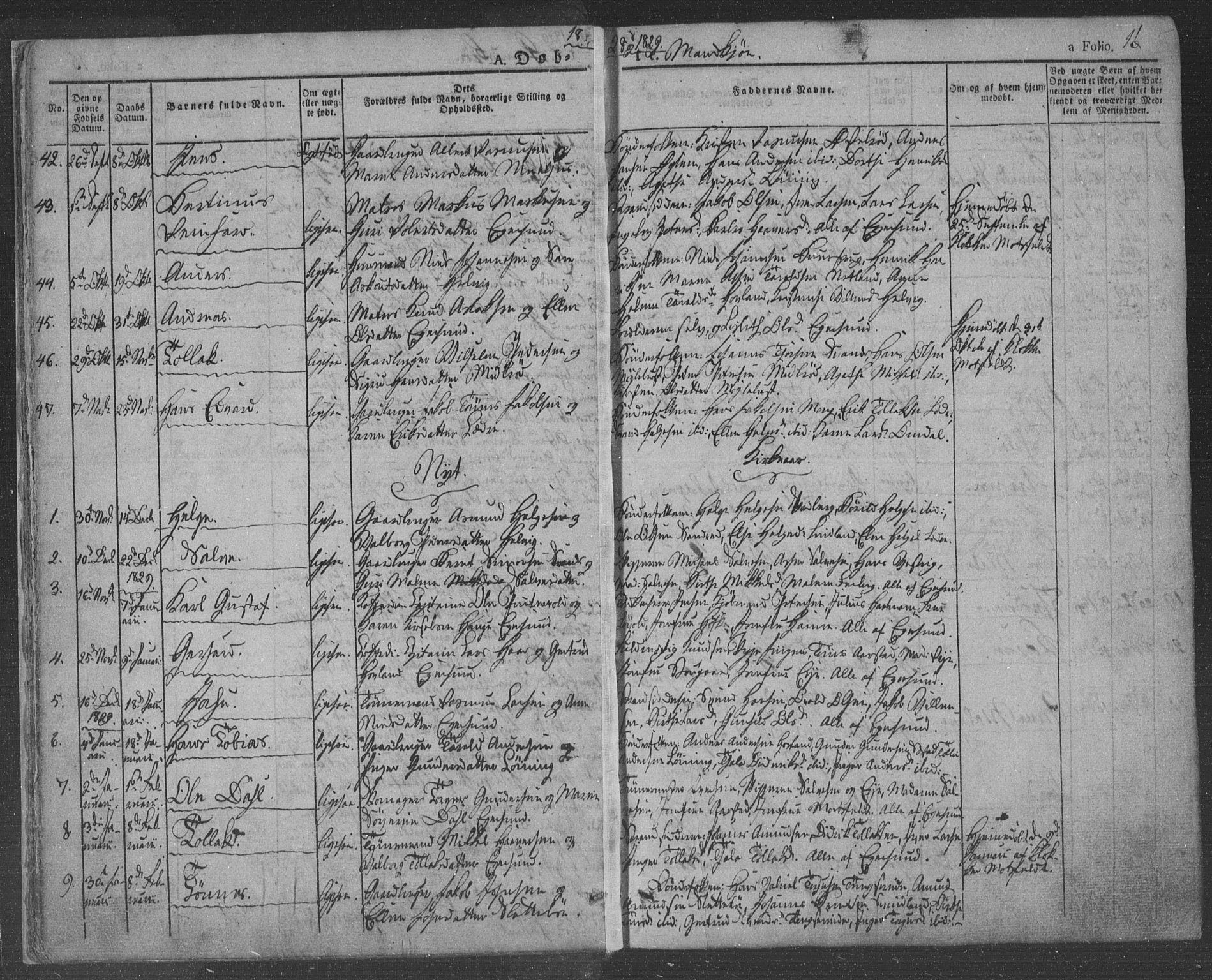 Eigersund sokneprestkontor, SAST/A-101807/S08/L0009: Parish register (official) no. A 9, 1827-1850, p. 16