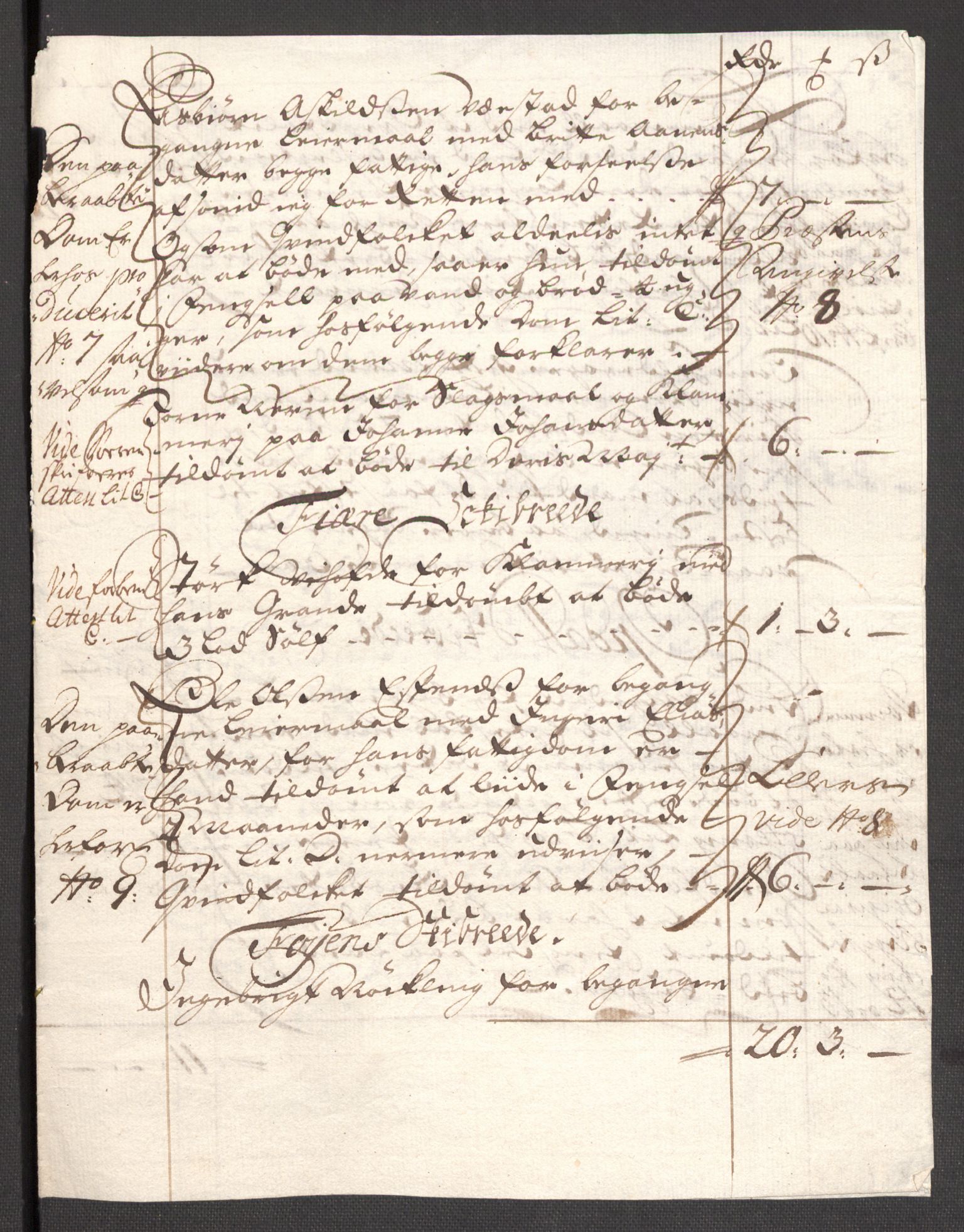 Rentekammeret inntil 1814, Reviderte regnskaper, Fogderegnskap, AV/RA-EA-4092/R48/L2985: Fogderegnskap Sunnhordland og Hardanger, 1708, p. 32