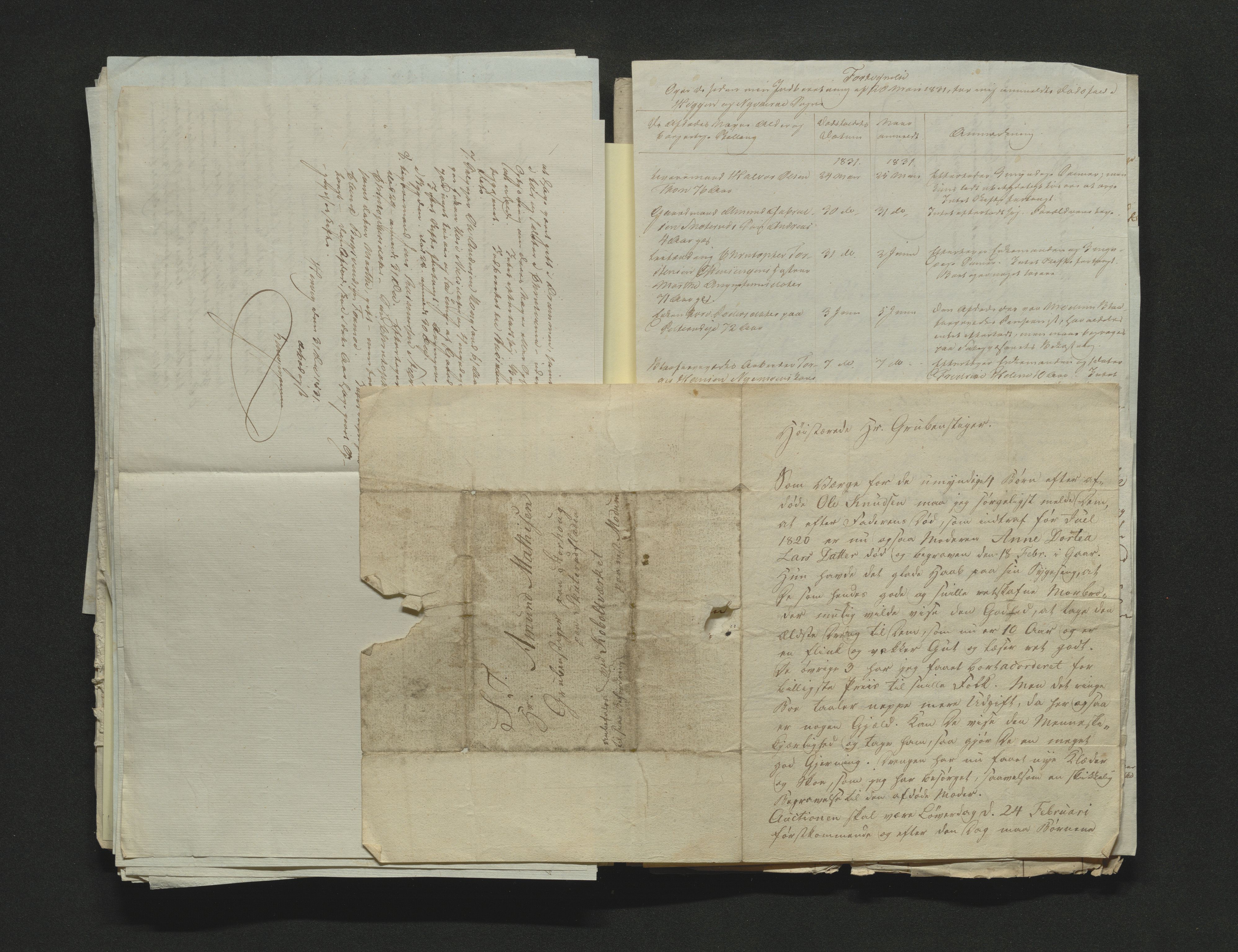 Eiker, Modum og Sigdal sorenskriveri, AV/SAKO-A-123/H/Ha/Hab/L0003: Dødsfallsmeldinger, 1830-1833