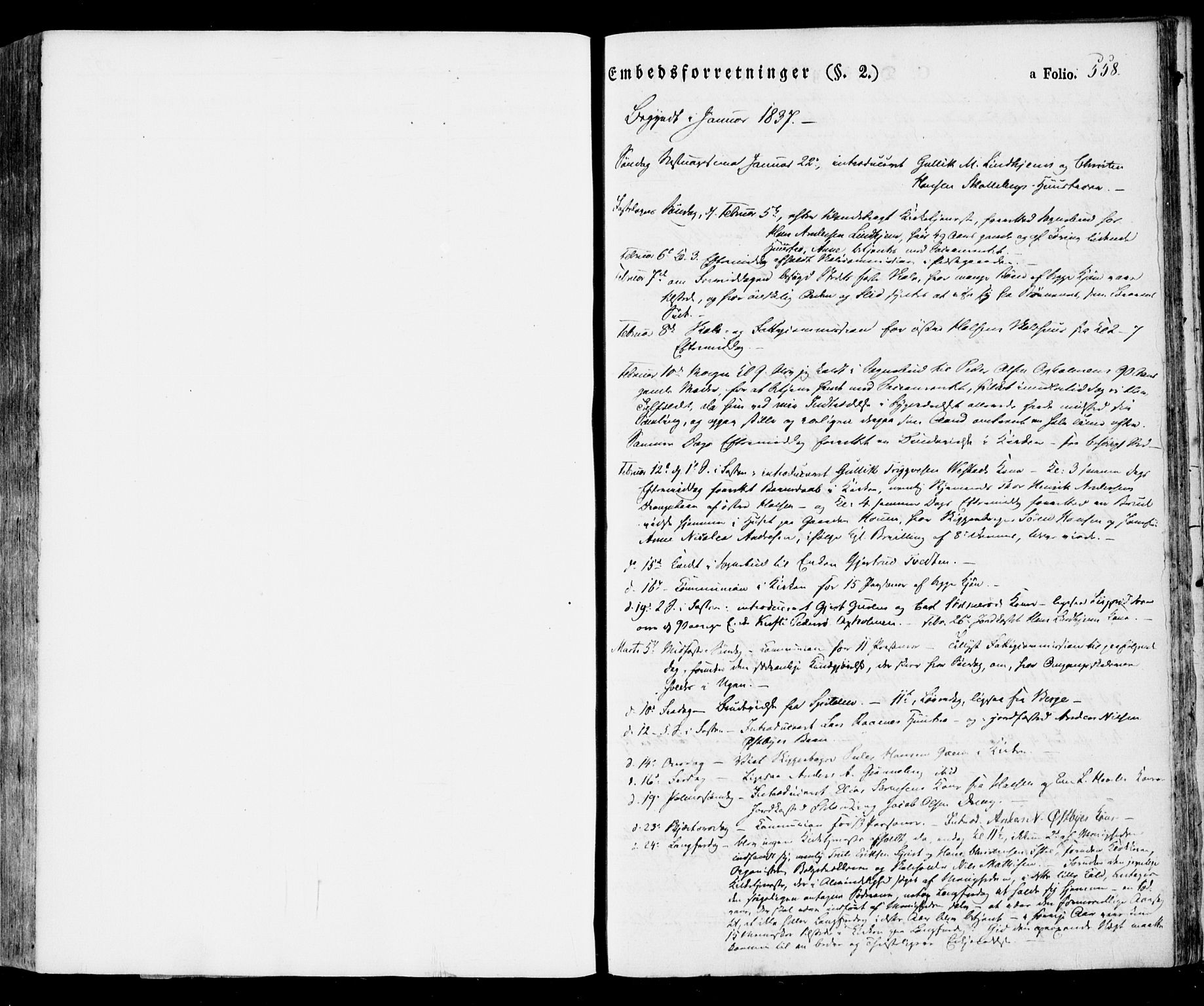 Tjølling kirkebøker, SAKO/A-60/F/Fa/L0006: Parish register (official) no. 6, 1835-1859, p. 558